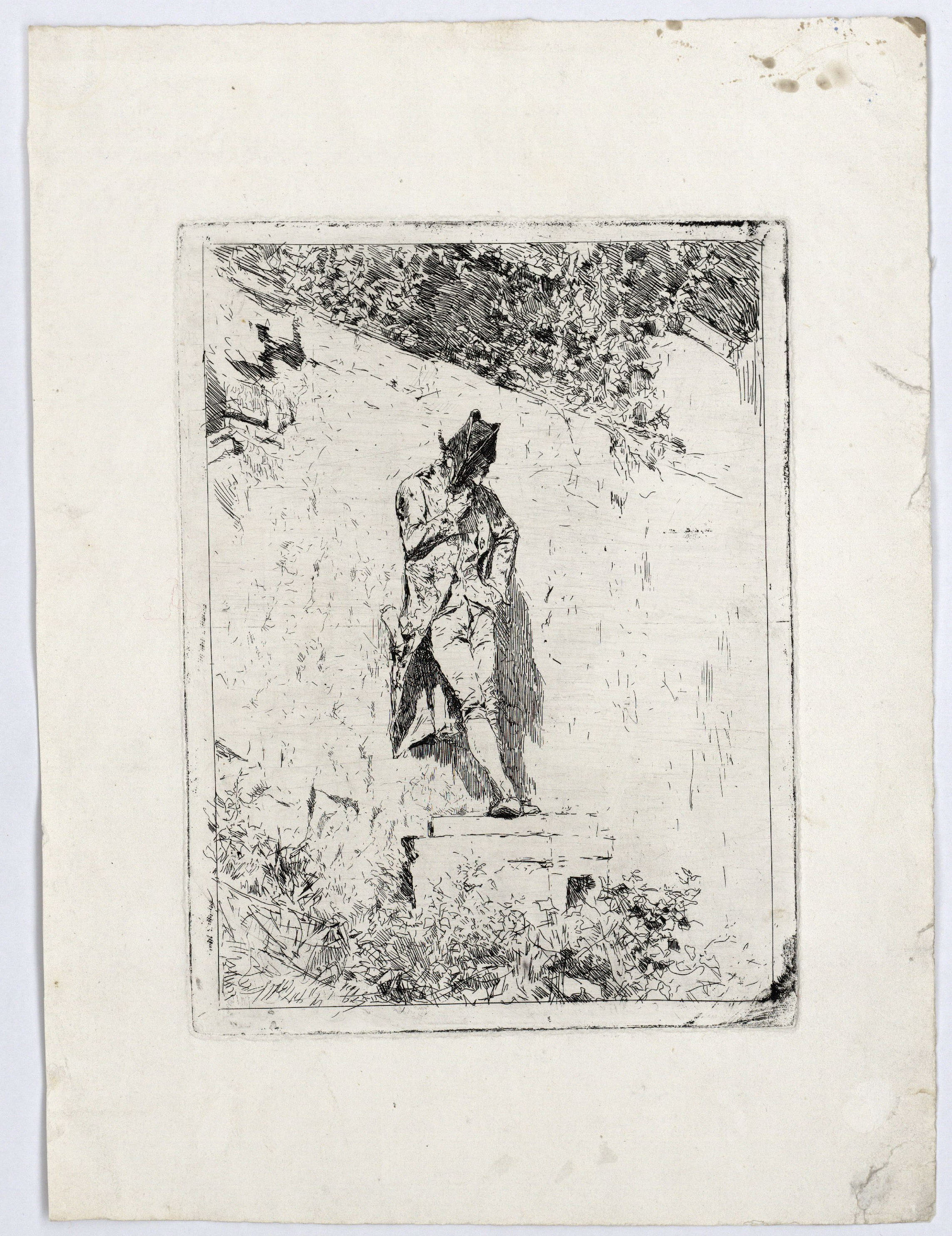 image for: Marià Fortuny - Meditació - Cap a 1869