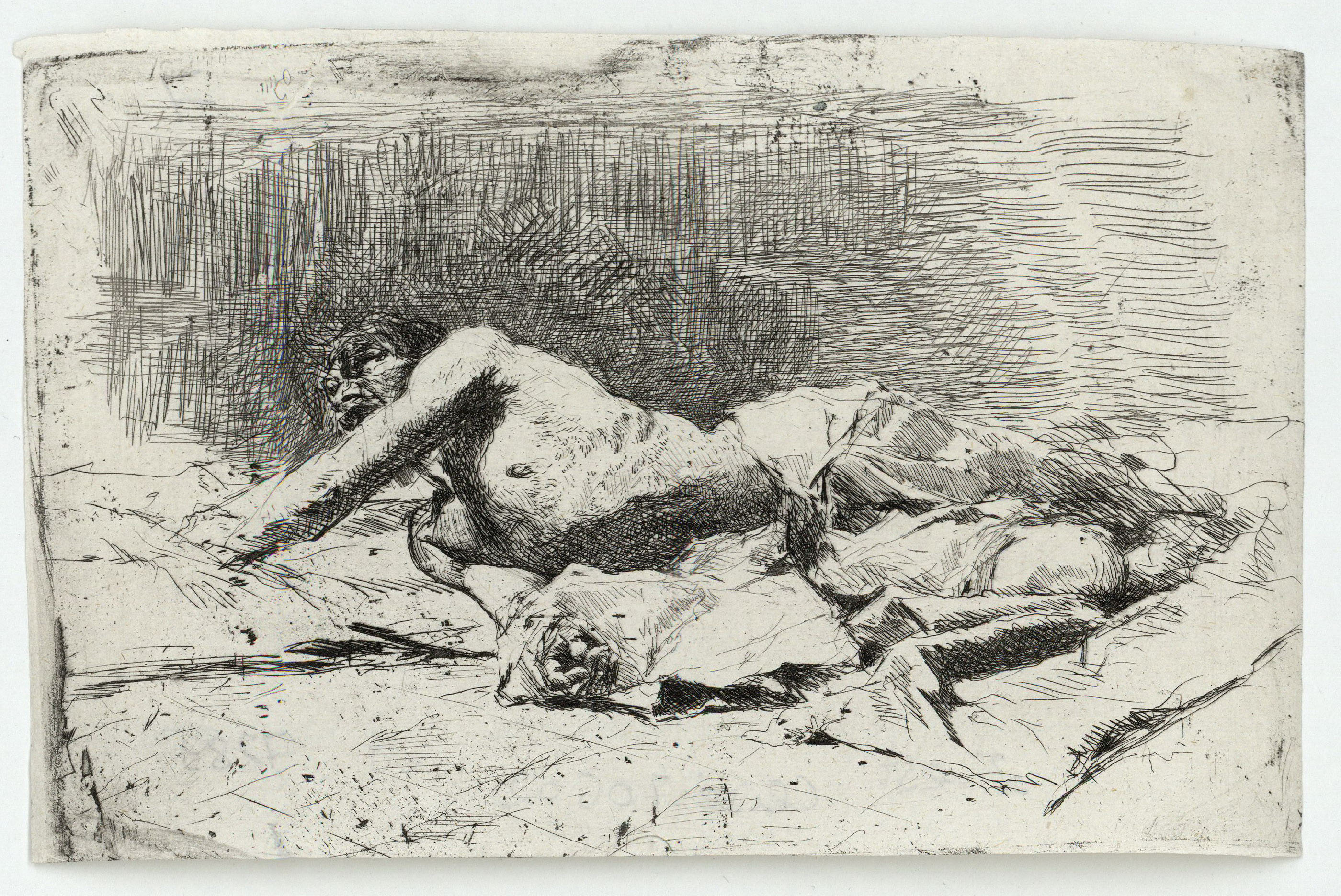 image for: Marià Fortuny - L&#039;empestat - 1878