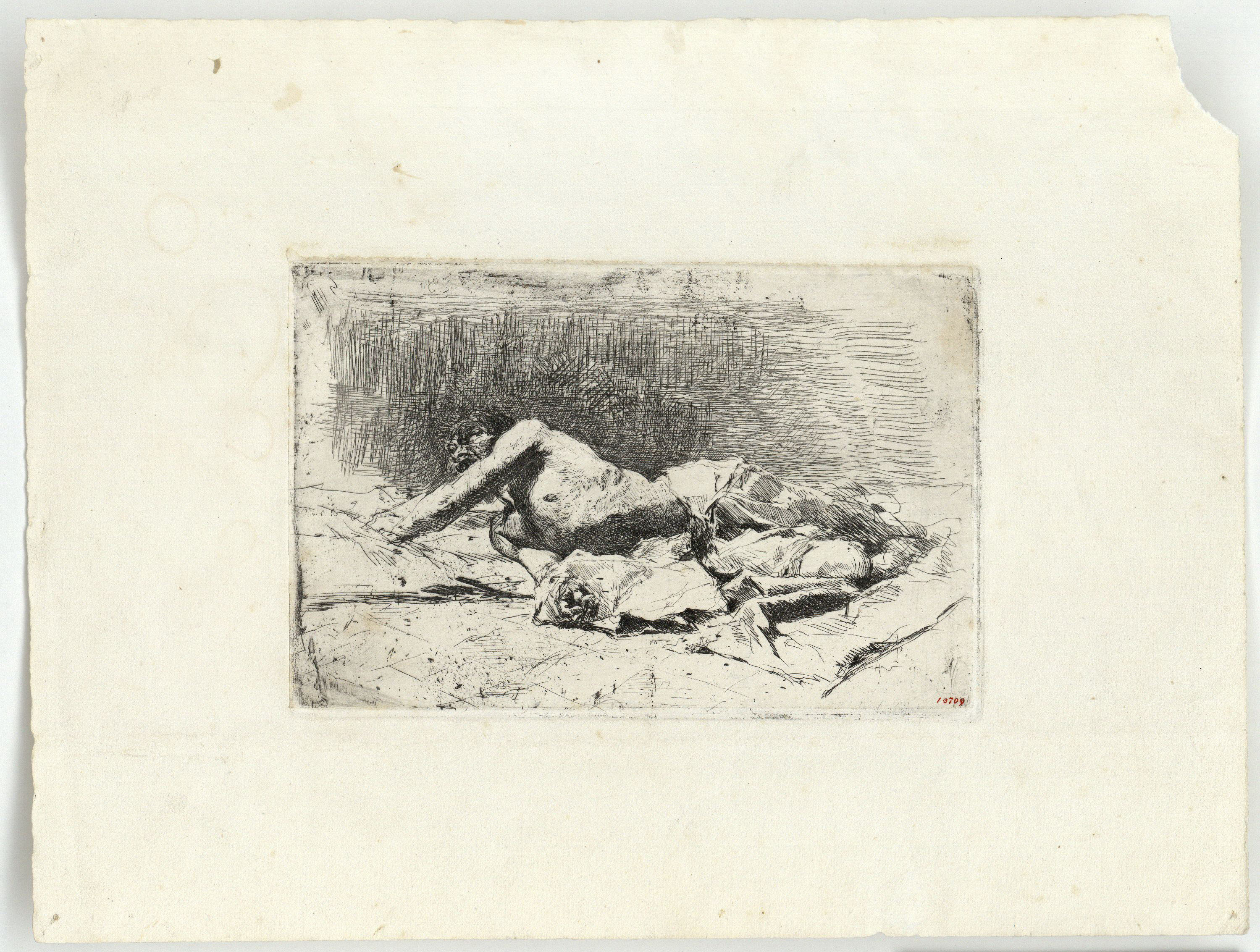 image for: Marià Fortuny - L&#039;empestat - 1878