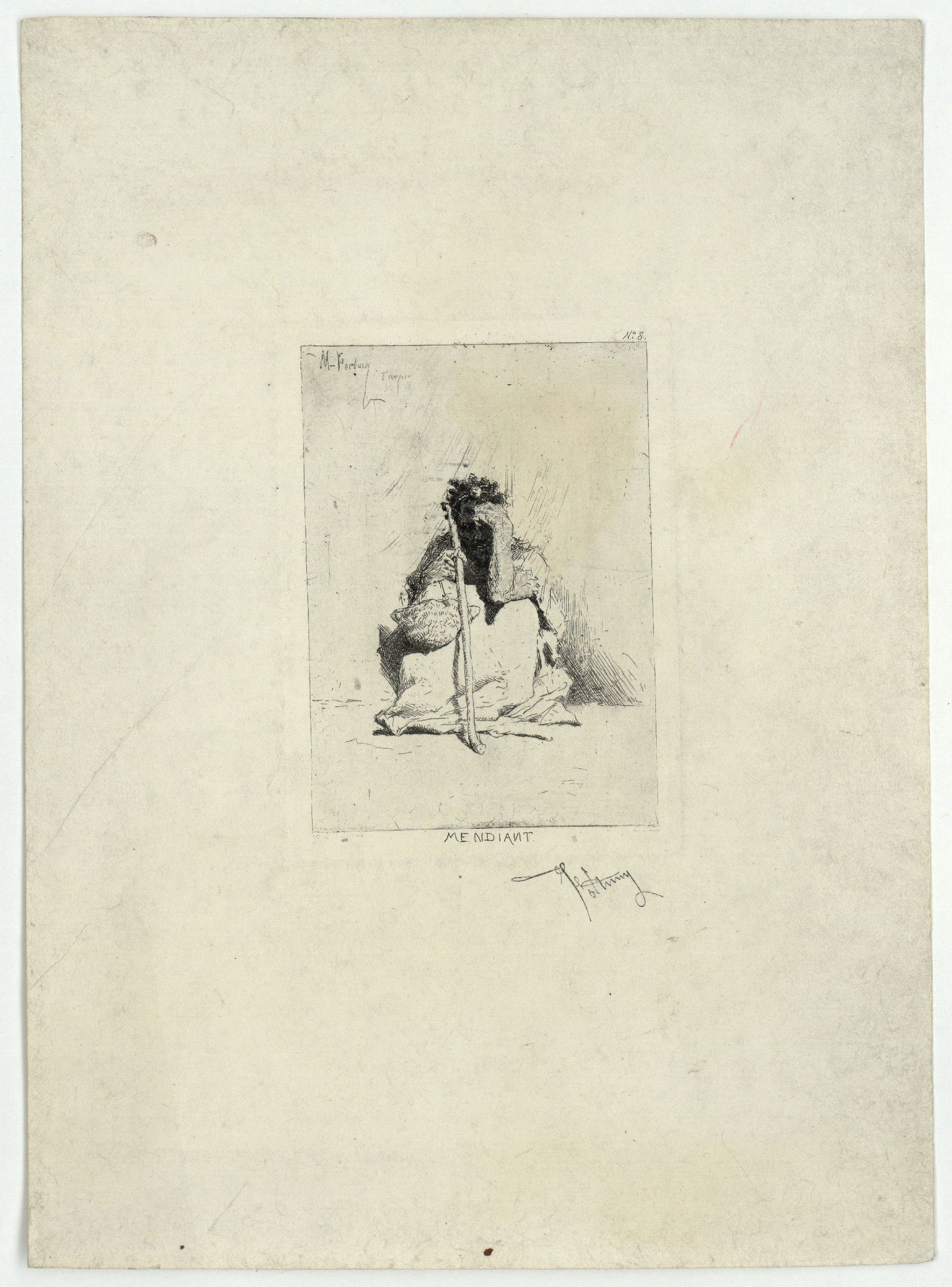image for: Marià Fortuny - Mendiant (Captaire) - Posterior a 1862