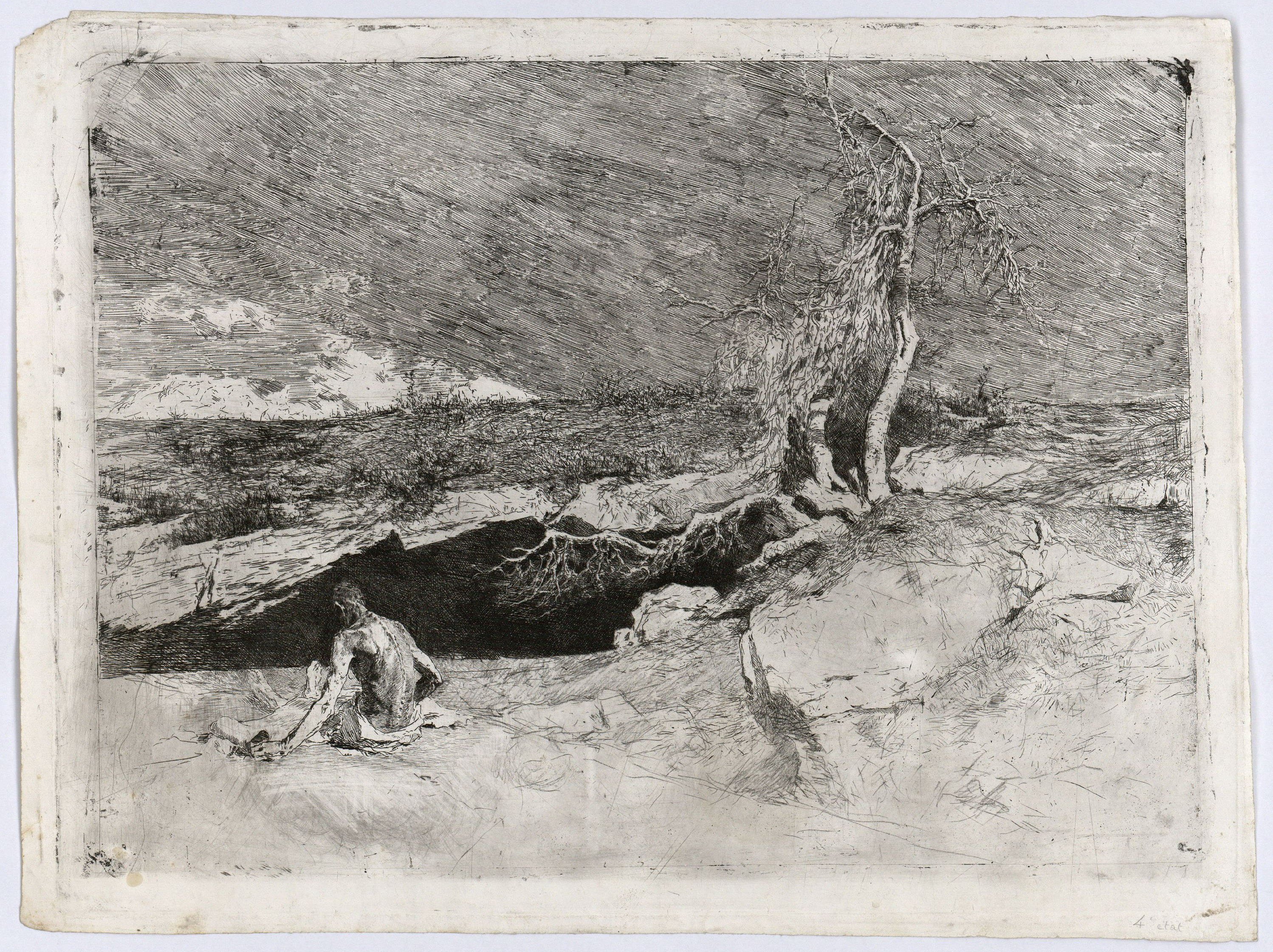 image for: Marià Fortuny - Anacoreta - Cap a 1869