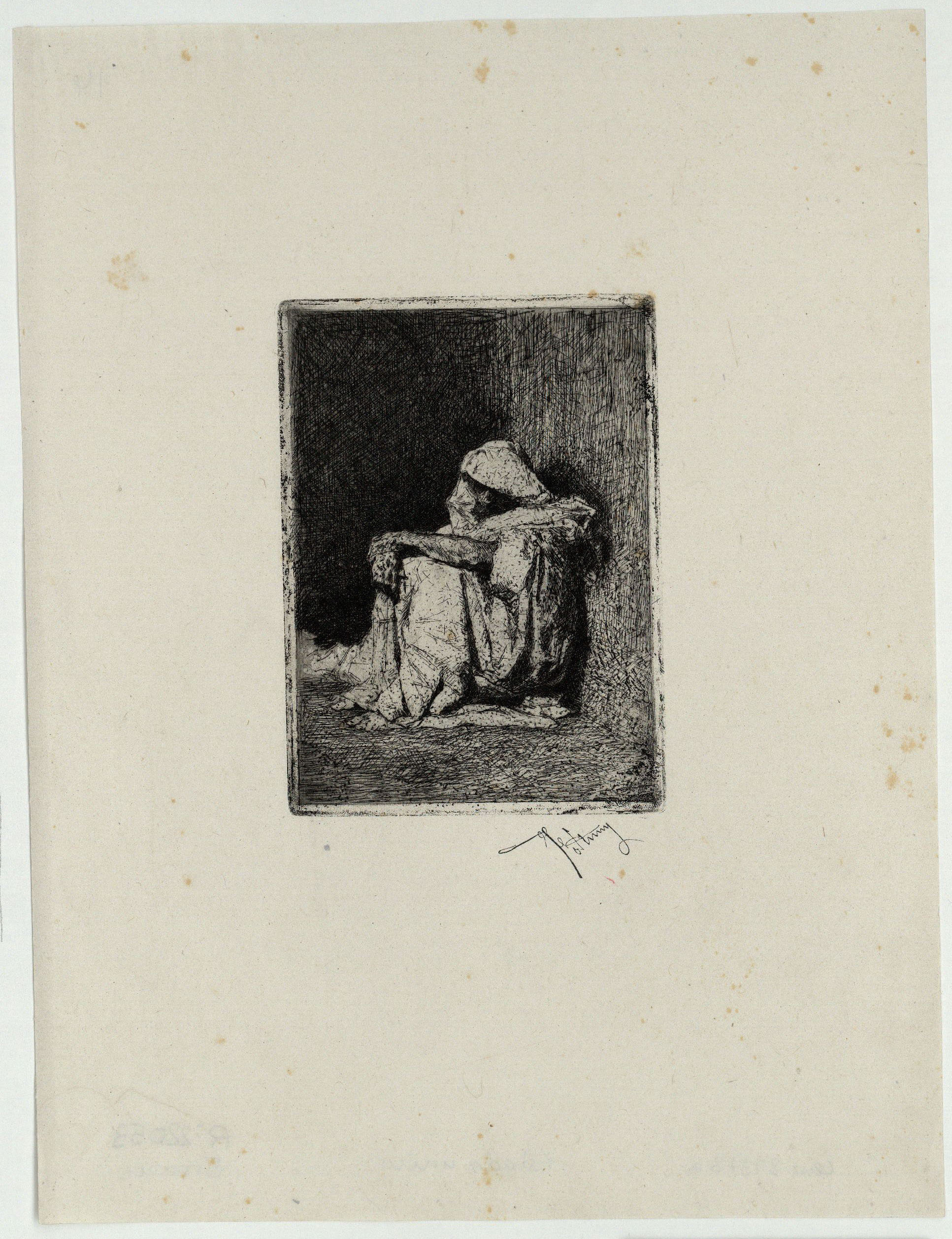 image for: Marià Fortuny - Àrab assegut - [no-dating]