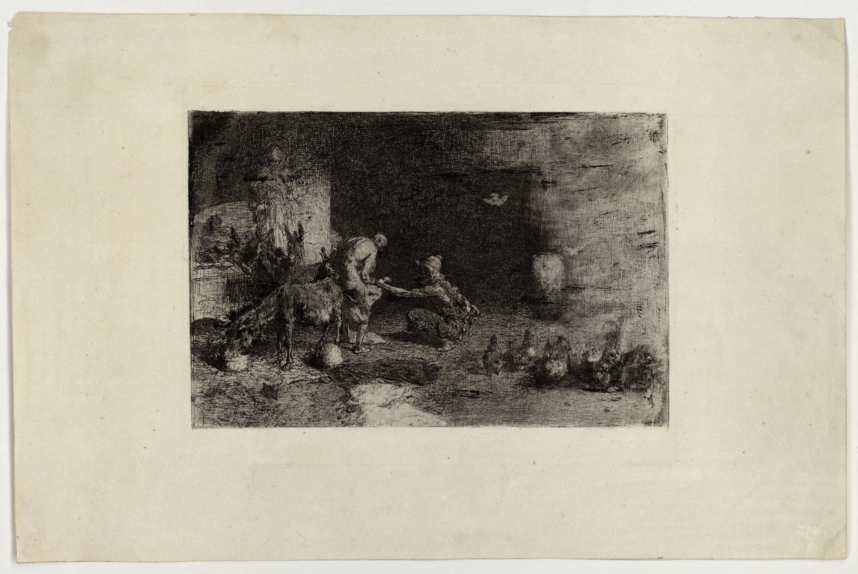 image for: Marià Fortuny - Ferrador marroquí - Cap a 1863