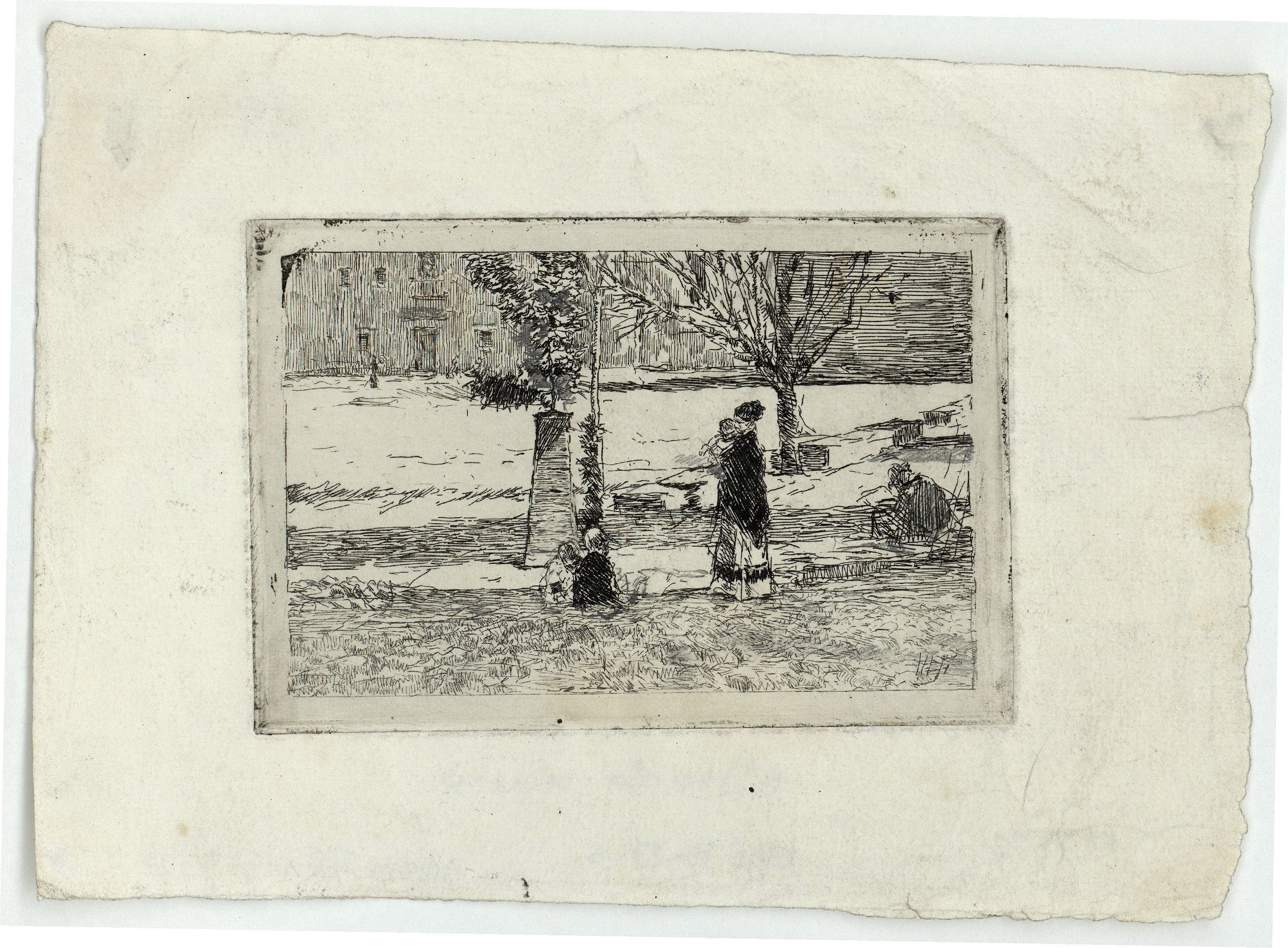 image for: Marià Fortuny - Plaça del Triomf de Sevilla - Cap a 1873