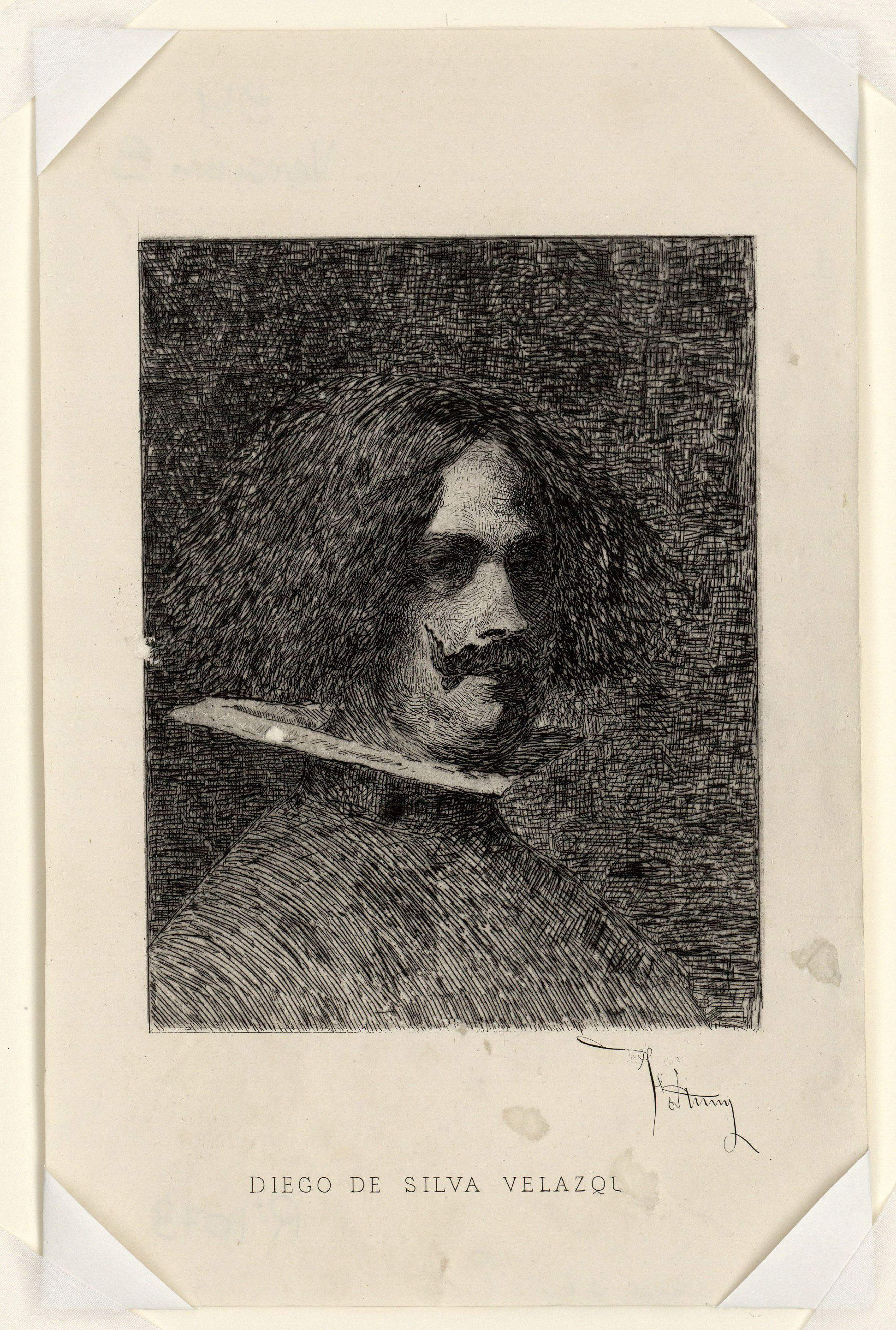 image for: Marià Fortuny - Diego de Silva Velázquez (Retrat de Velázquez) - 1873
