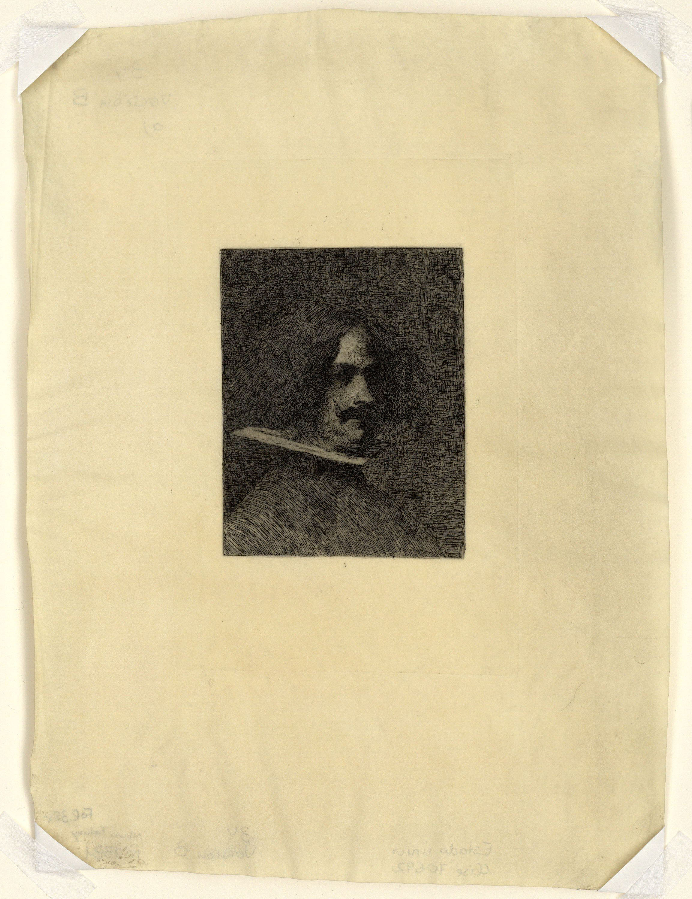 image for: Marià Fortuny - Retrat de Velázquez - 1873