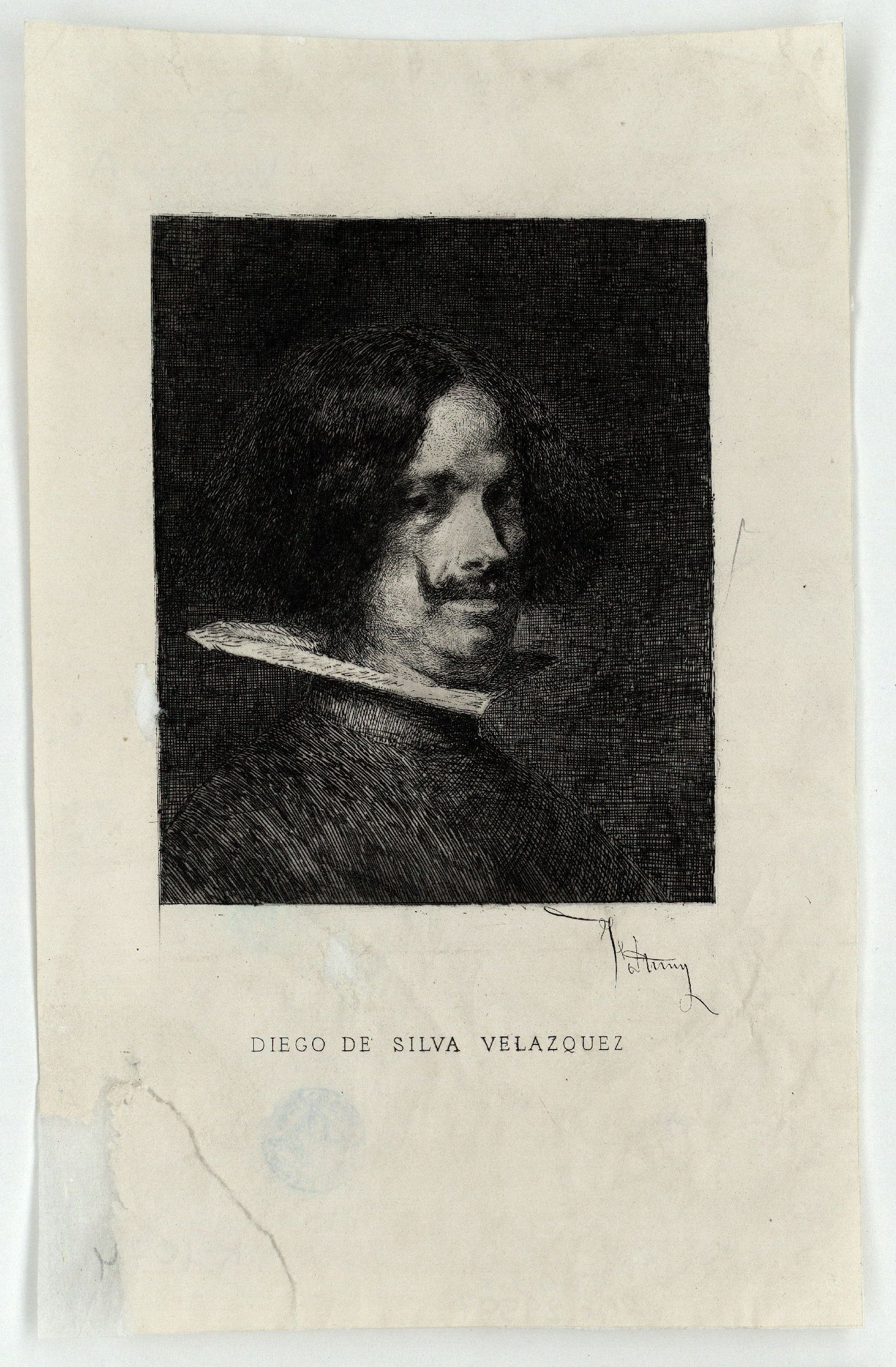 image for: Marià Fortuny - Diego de Silva Velázquez (Retrat de Velázquez) - 1873