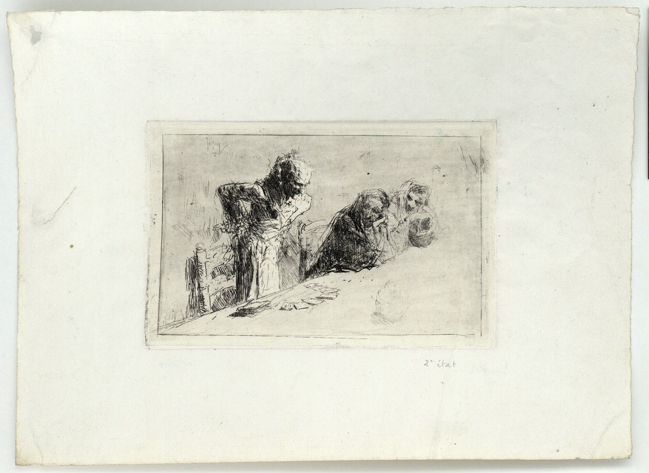 image for: Marià Fortuny - Tiradora de cartes - Cap a 1867