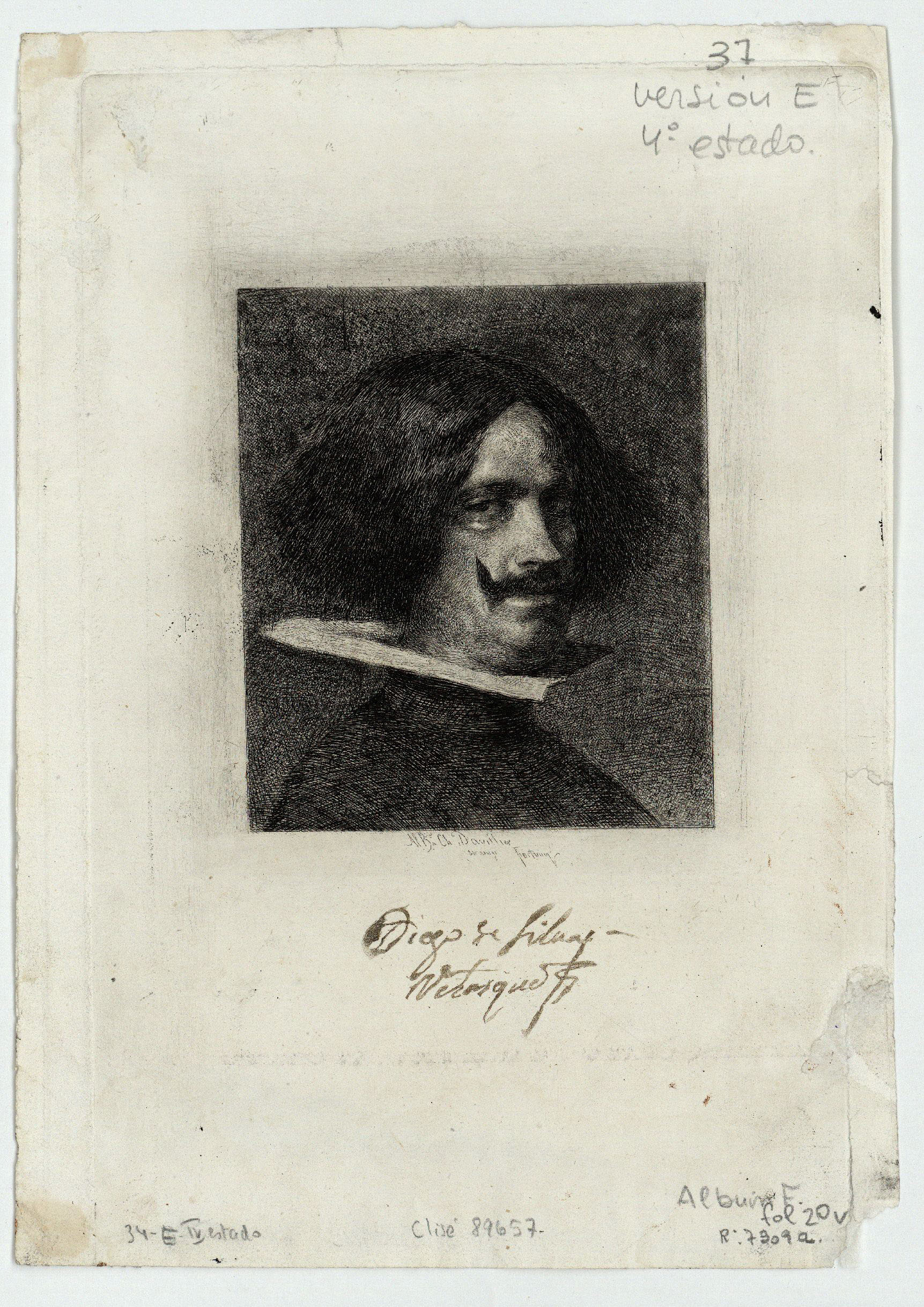 image for: Marià Fortuny - Retrat de Velázquez - 1873