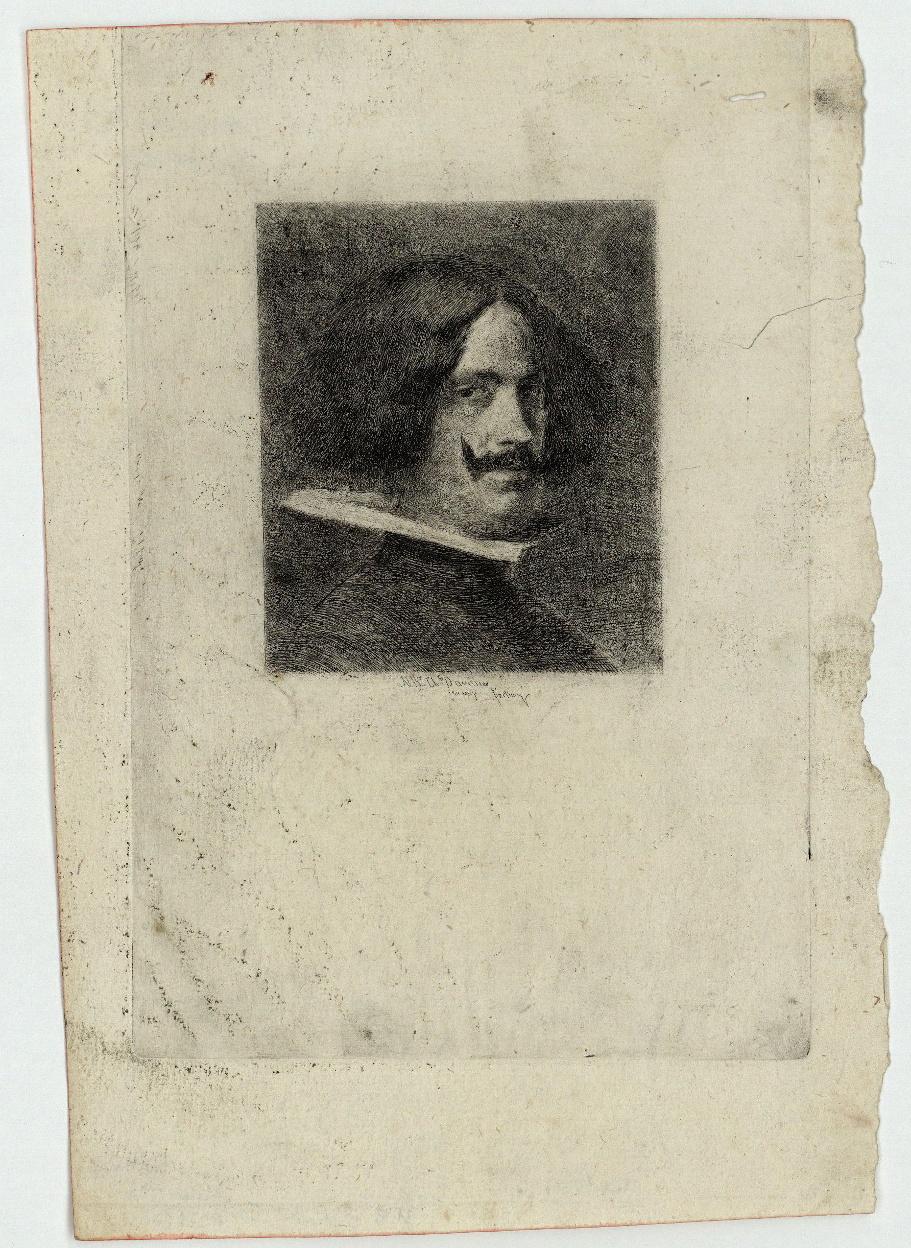 image for: Marià Fortuny - Retrat de Velázquez - 1873