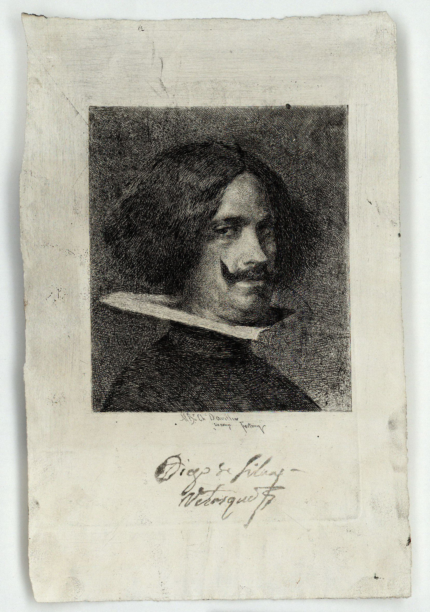 image for: Marià Fortuny - Diego de Silva Velázquez (Retrat de Velázquez) - 1873