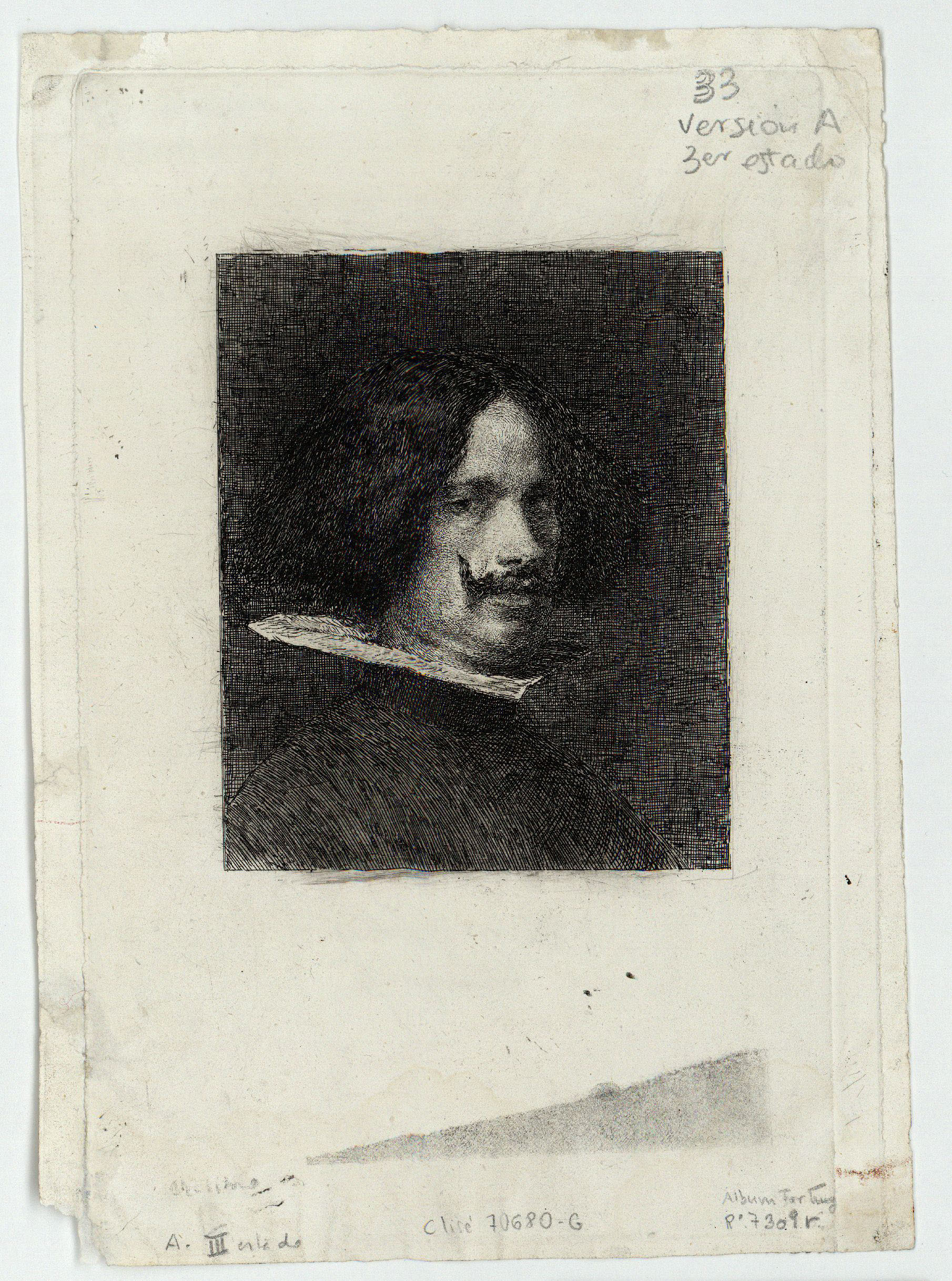 image for: Marià Fortuny - Retrat de Velázquez - 1873