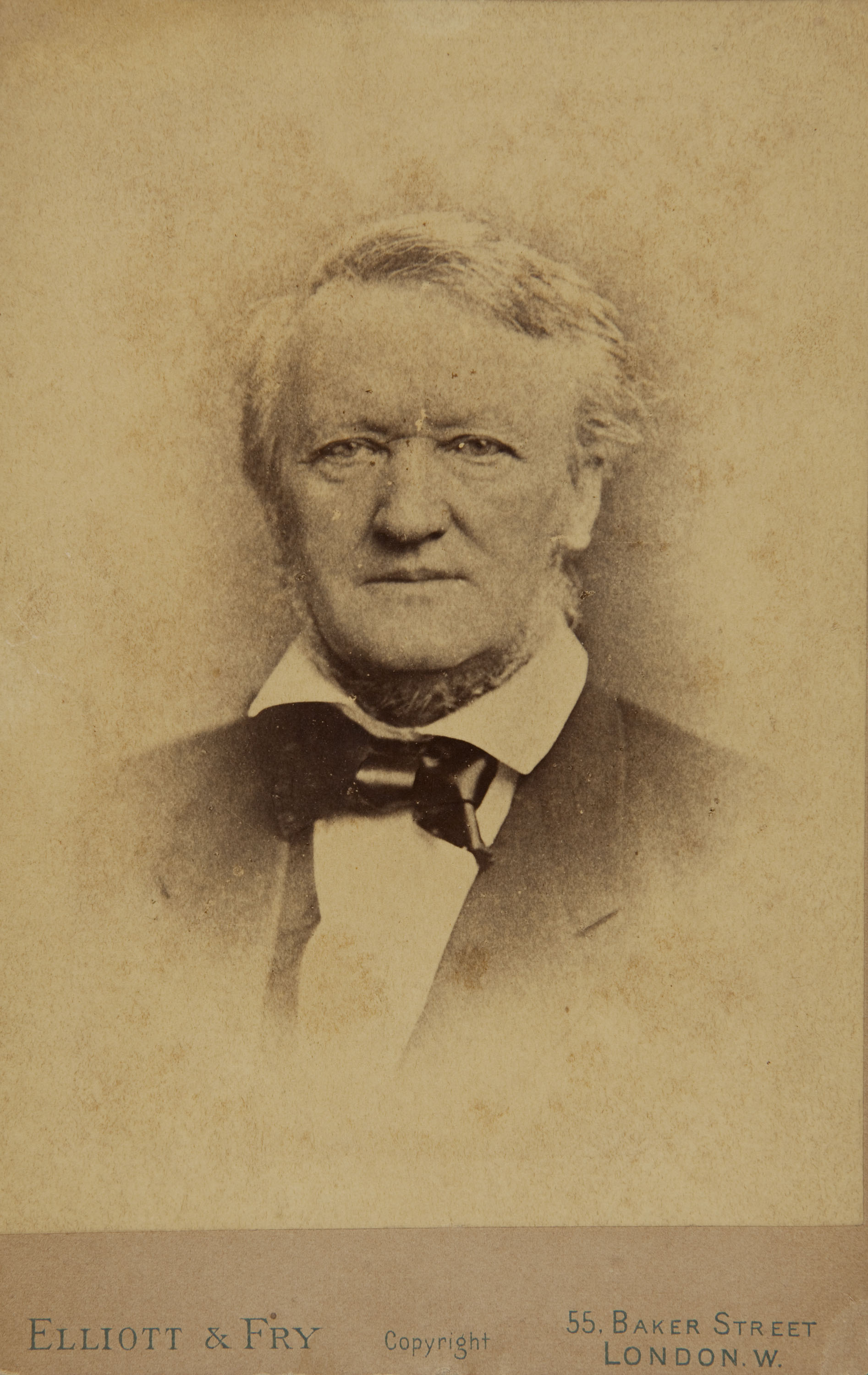 image for: Elliott &amp; Fry. Londres - Wilhelm Richard Wagner - Cap a 1883