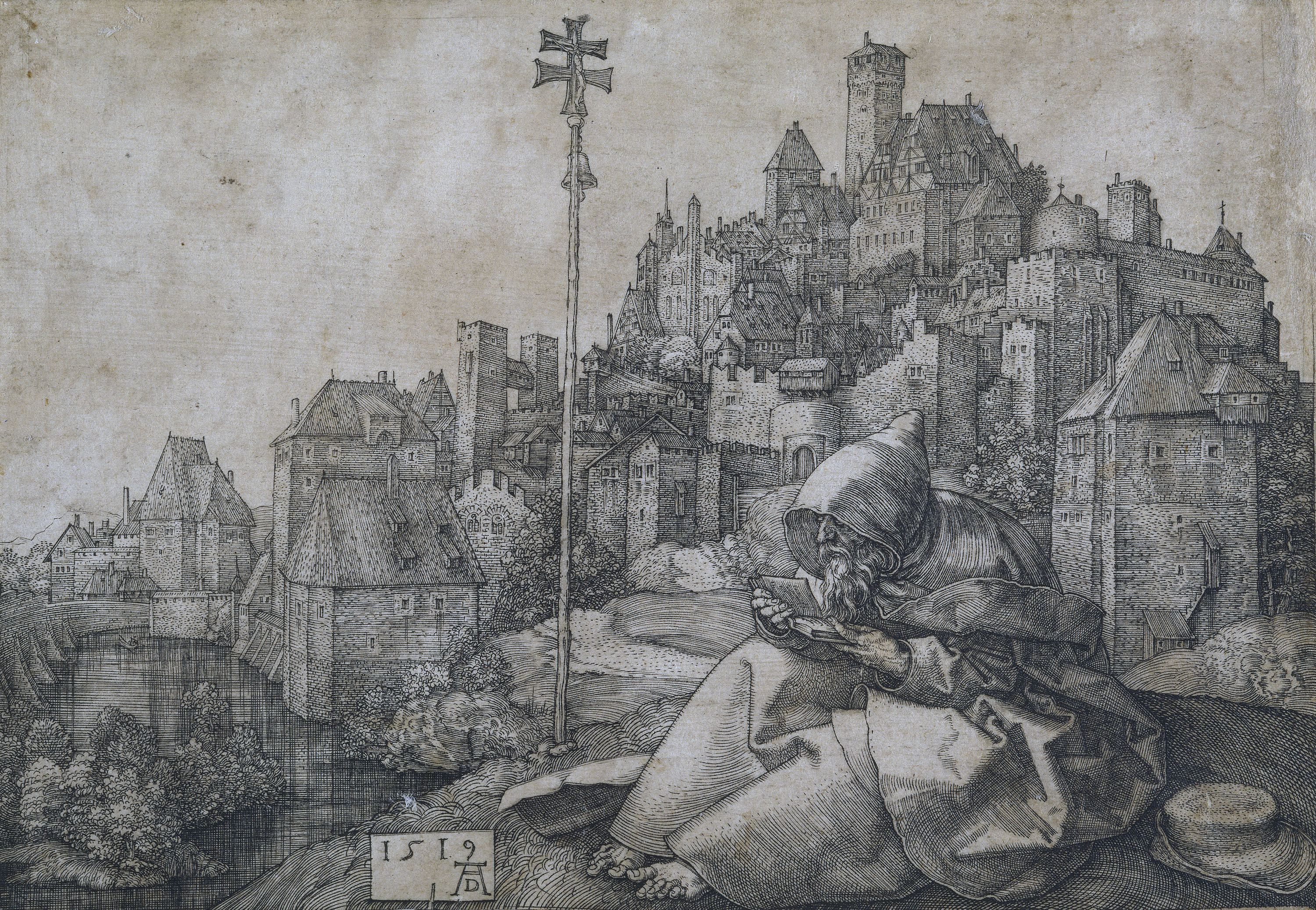 image for: Albrecht Dürer - Sant Antoni - 1519