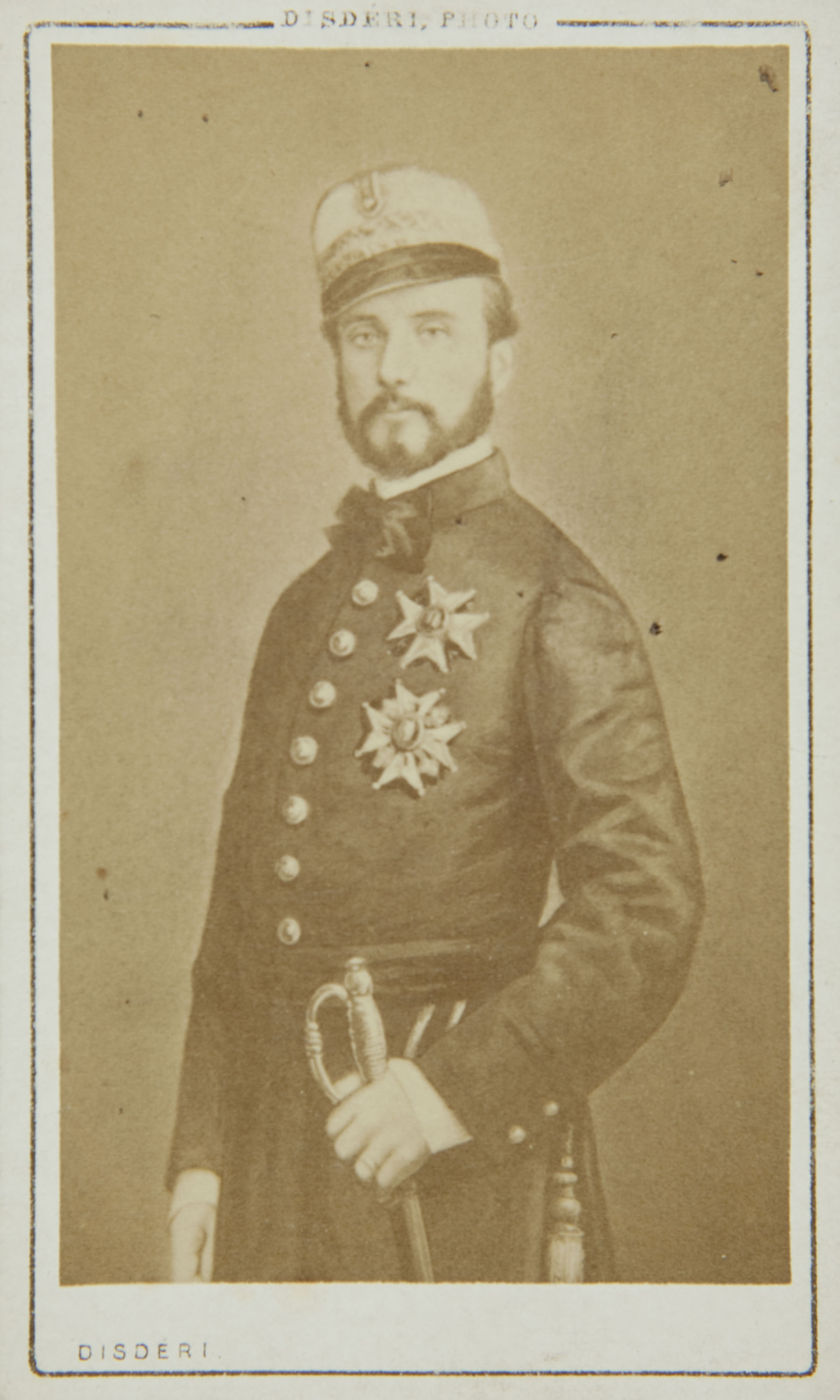 image for: André-Adolphe-Eugène Disdéri - Retrat del general Prim - No datat