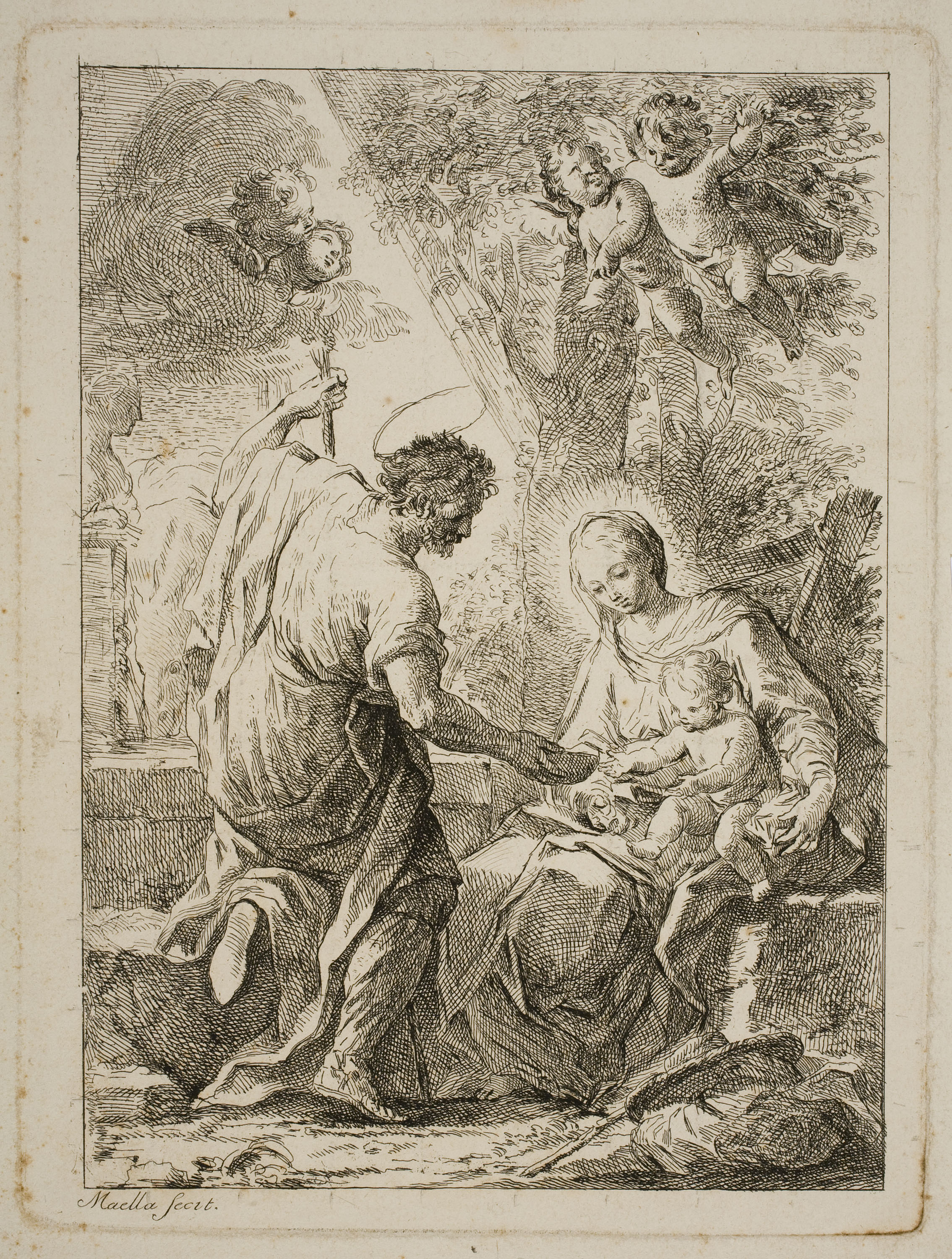 image for: Mariano Salvador Maella - Descans en la Fugida a Egipte - Darrer terç del segle XVIII
