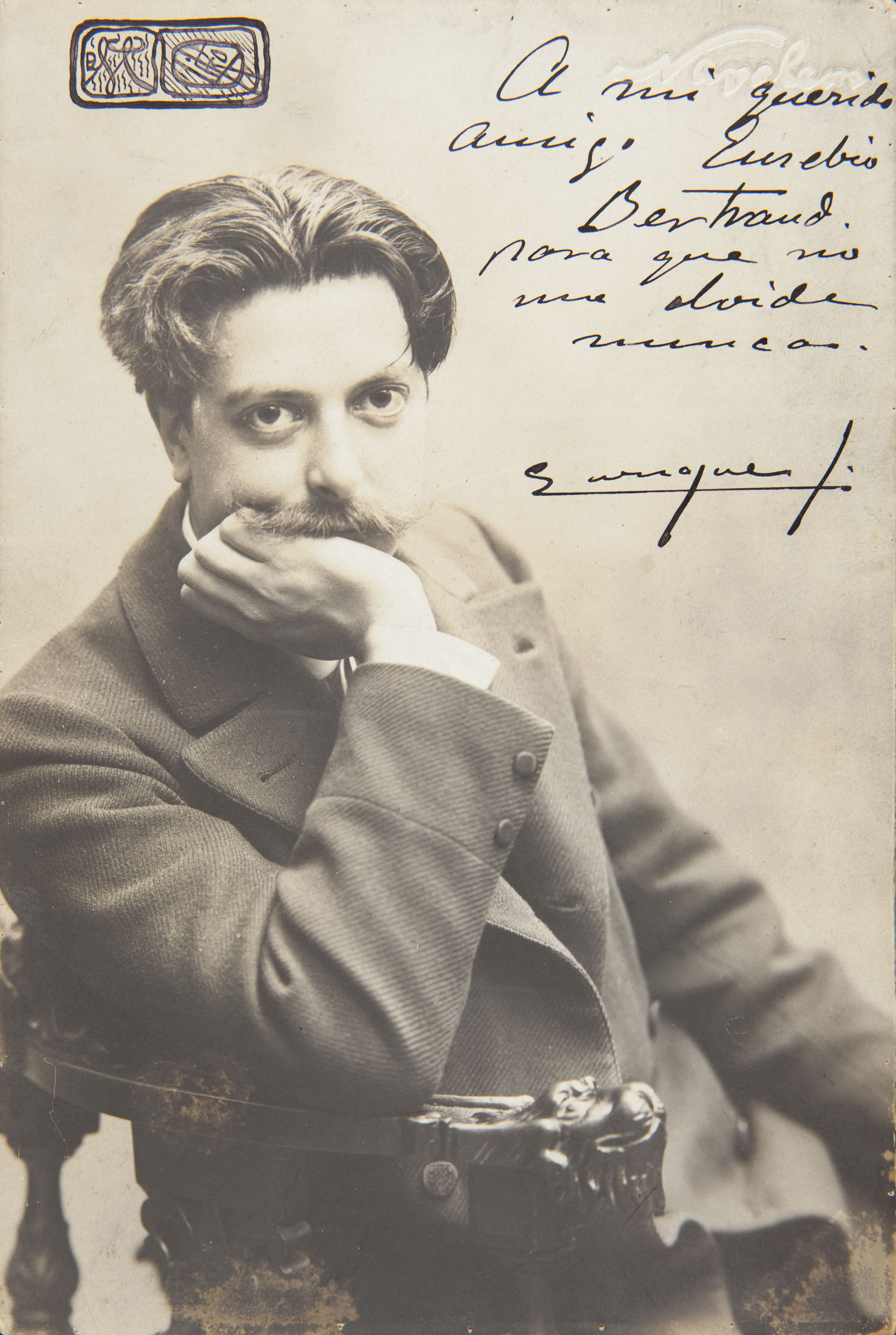image for: Napoleón. Establecimiento de daguerrotipo y fotografía. Barcelona - Retrat d&#039;Enrique, amic d&#039;Eusebi Bertrand - No datat