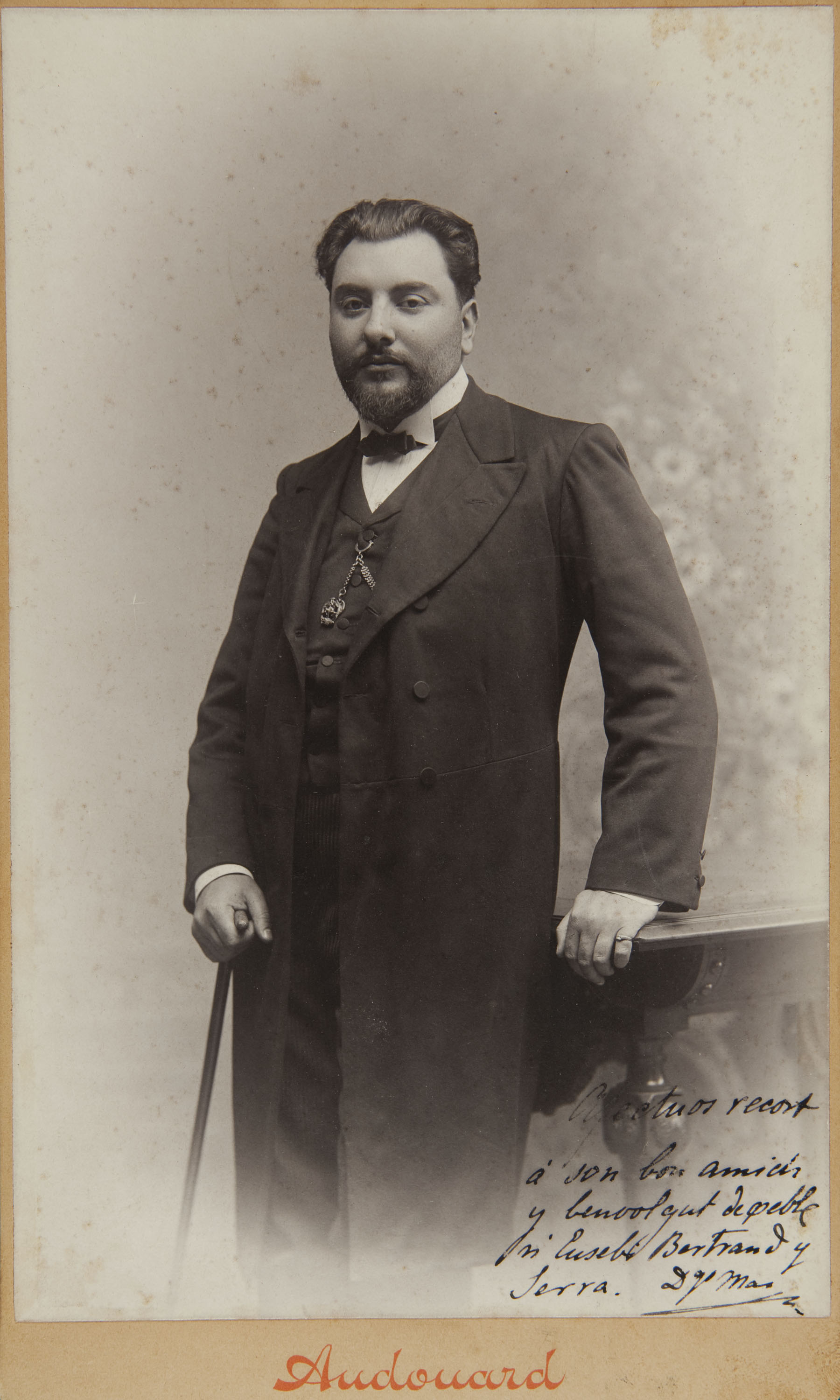 image for: Pau Audouard - Retrat de Domènec Mas, mestre d&#039;Eusebi Bertrand - No datat