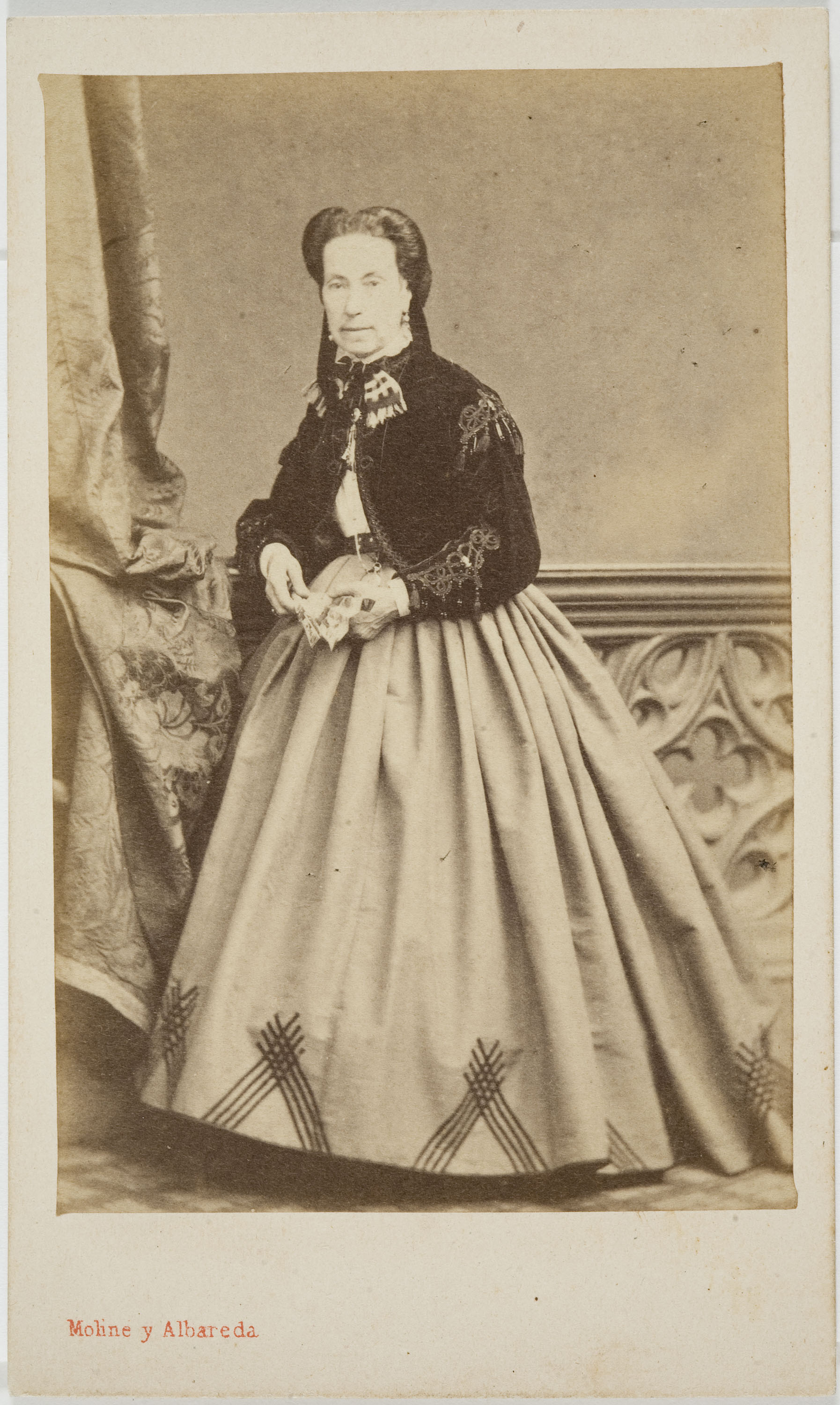 image for: Moliné y Albareda. Barcelona - Retrat de dona - Cap a 1860