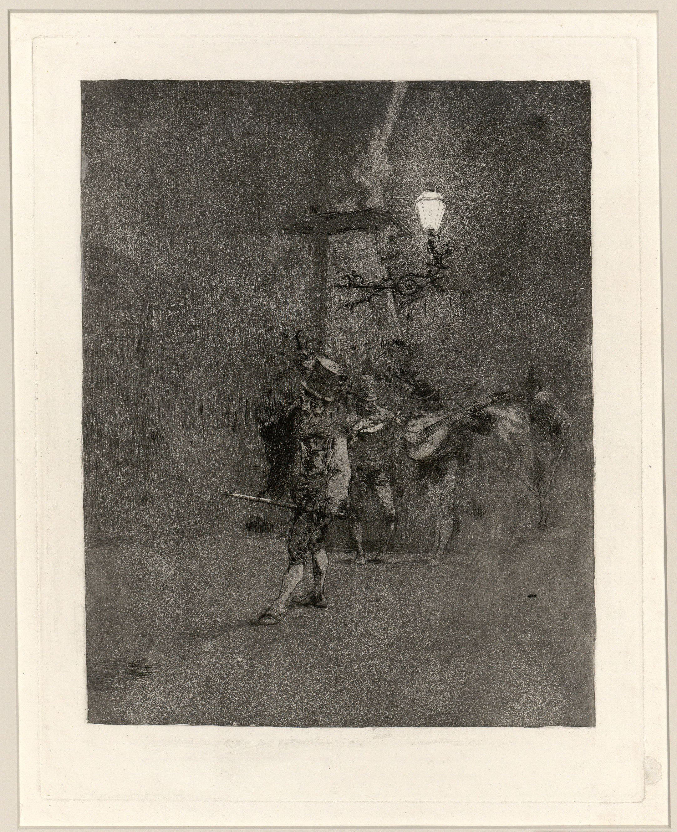 image for: Marià Fortuny - Ronda nocturna - Cap a 1863-1865