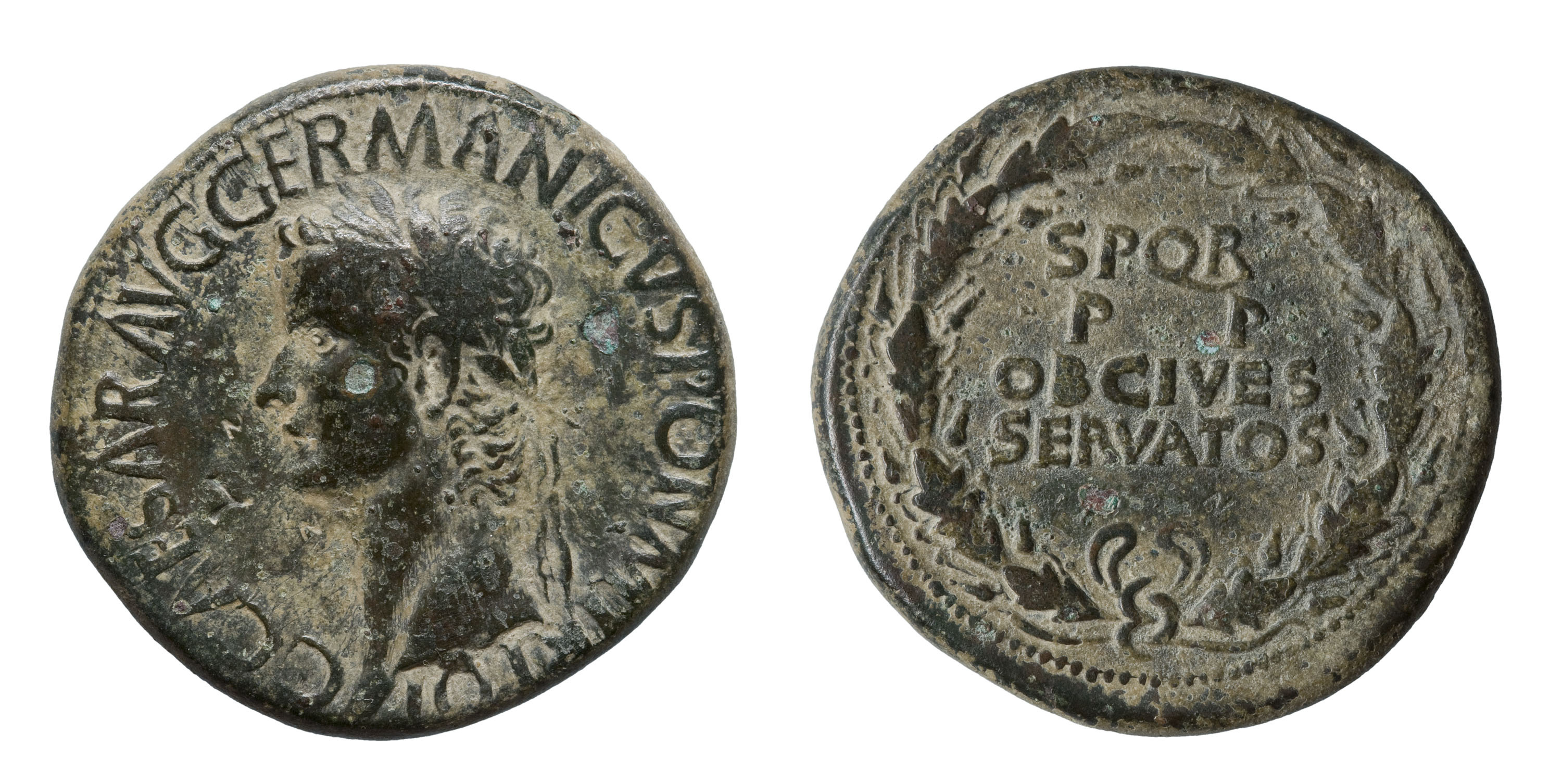image for: Calígula - Sesterci de Roma - 37-38