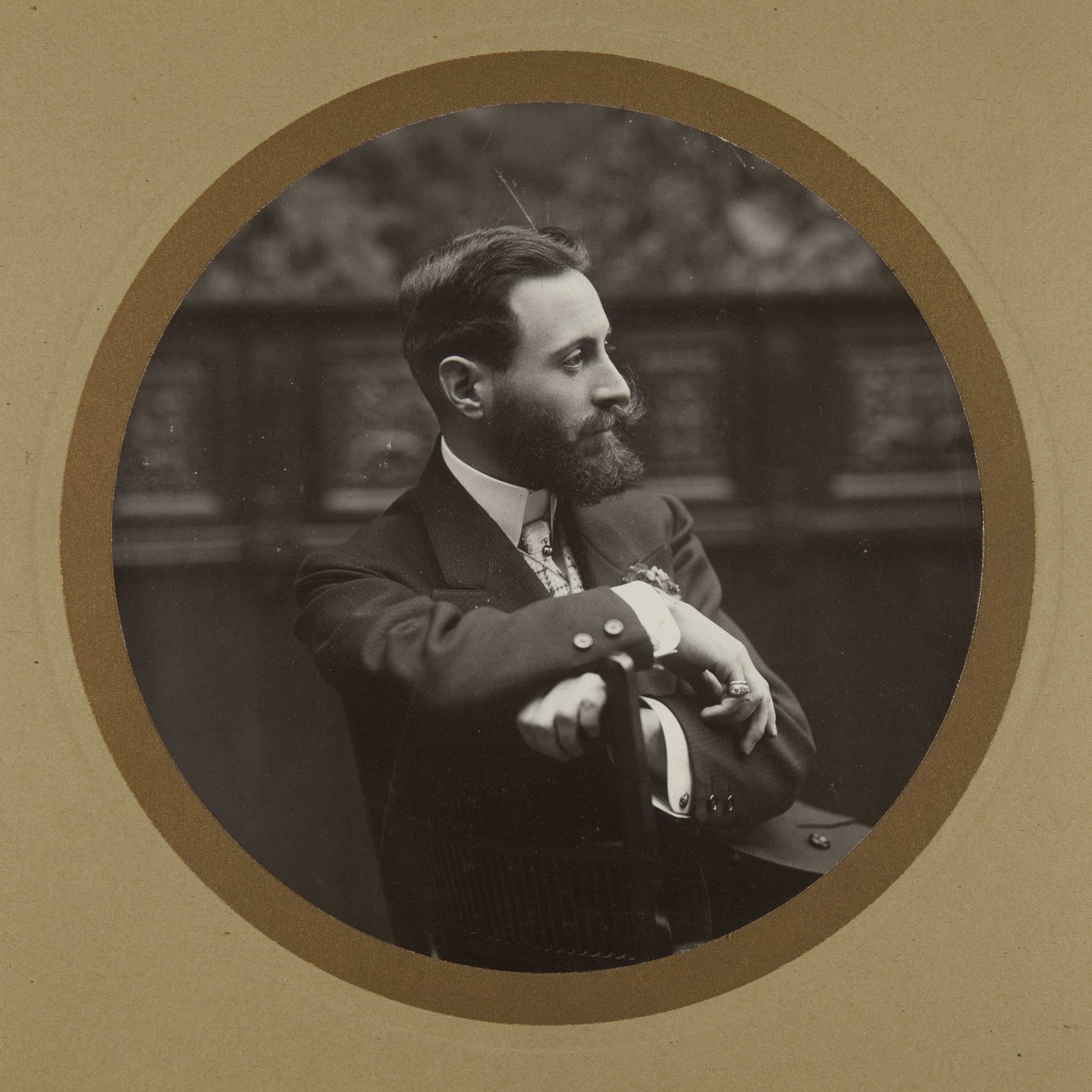 image for: Pau Audouard - Retrat d&#039;Eusebi Bertrand Serra - Cap a 1904