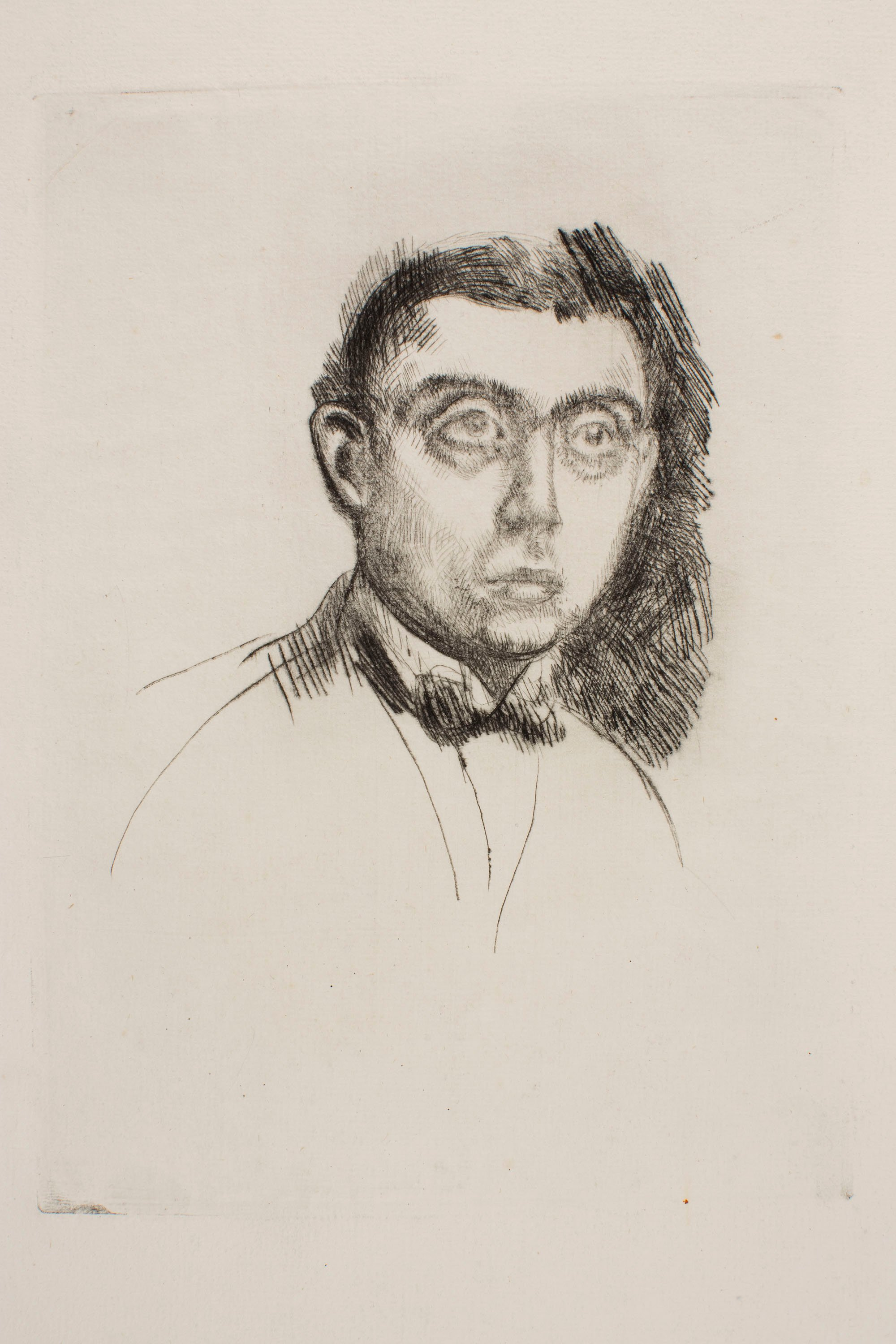 image for: Joaquim Sunyer - Retrat de Pere Ynglada - Cap a 1907