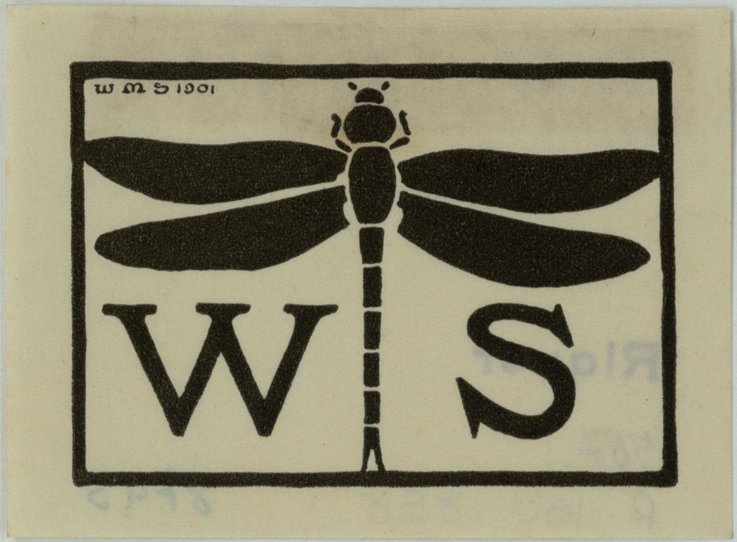 image for: Wilbur Macey Stone - Ex-libris WS - 1901