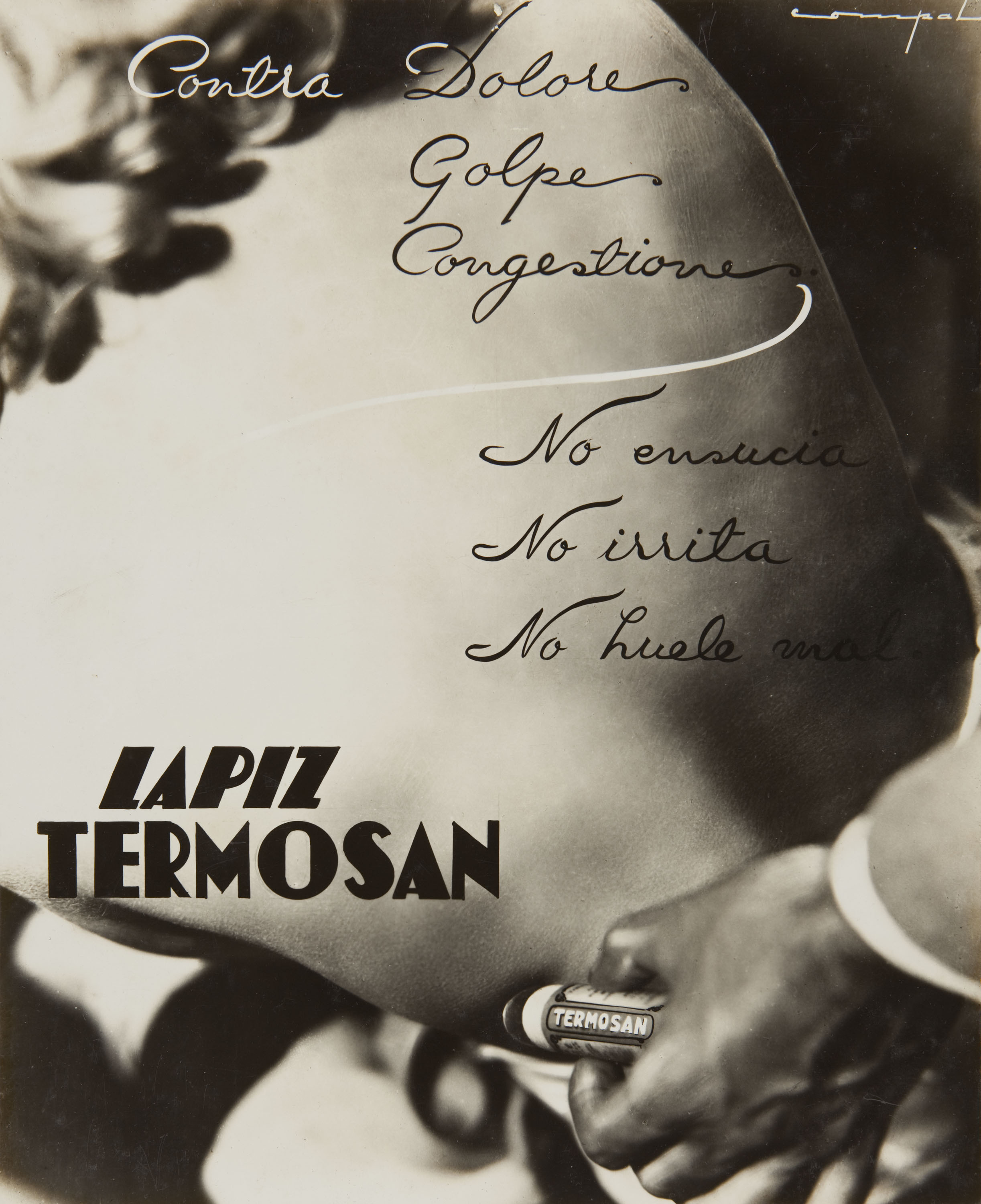 image for: COMPAL. Barcelona - Fotografia publicitària de «Lápiz Termosan» - Cap a 1931-1935