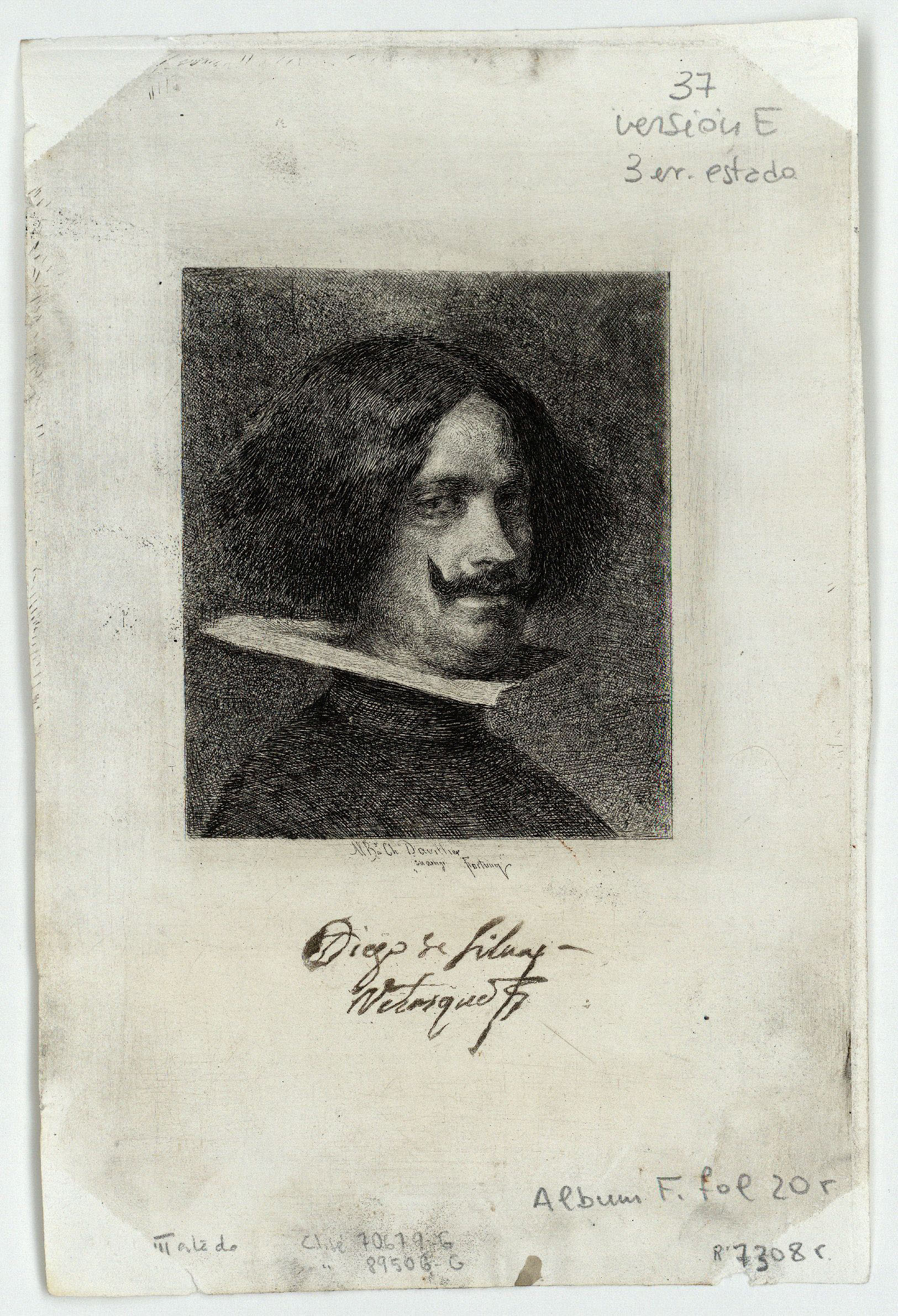 image for: Marià Fortuny - Diego de Silva Velázquez (Retrat de Velázquez) - 1873