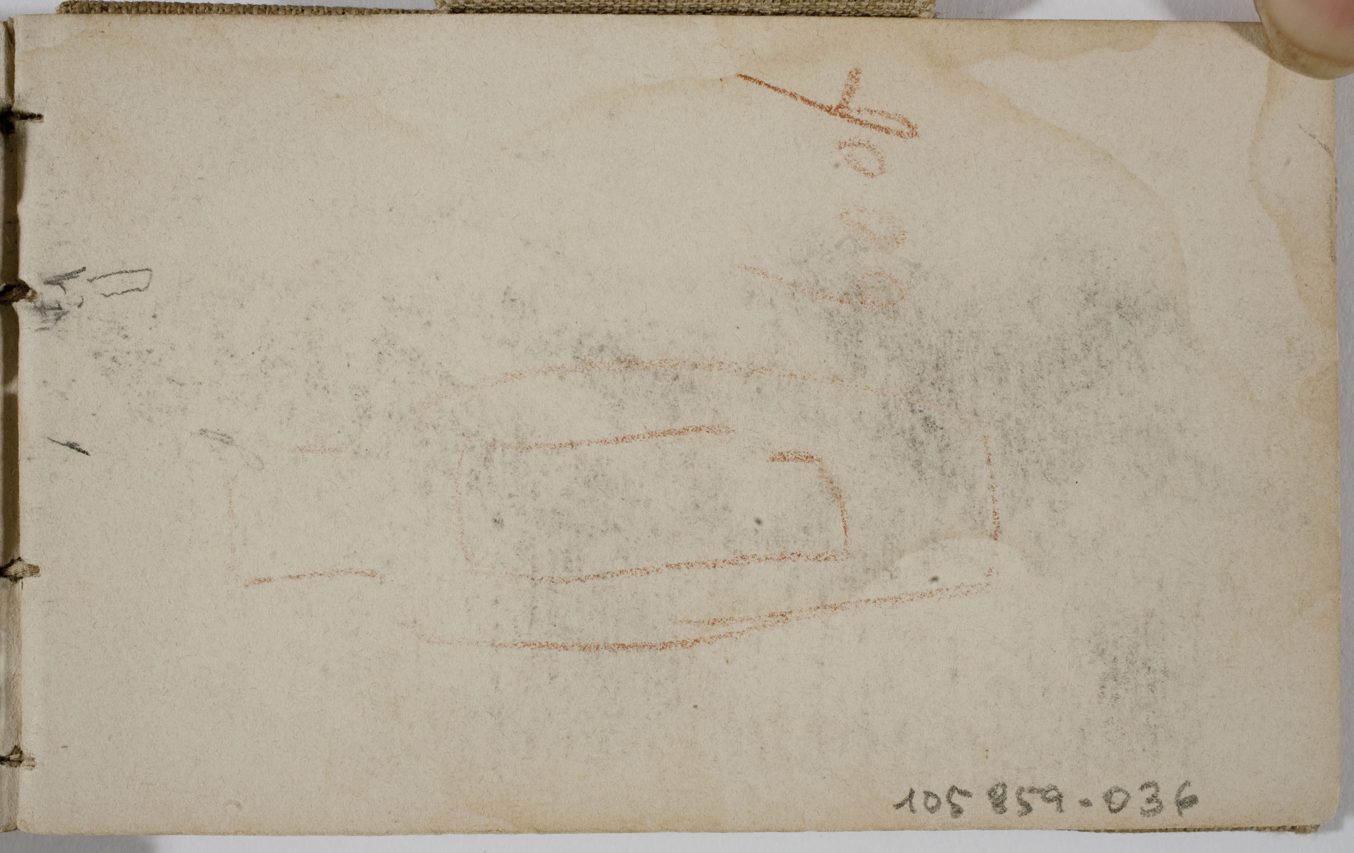 image for: Marià Fortuny - Croquis inconcret - Cap a 1870