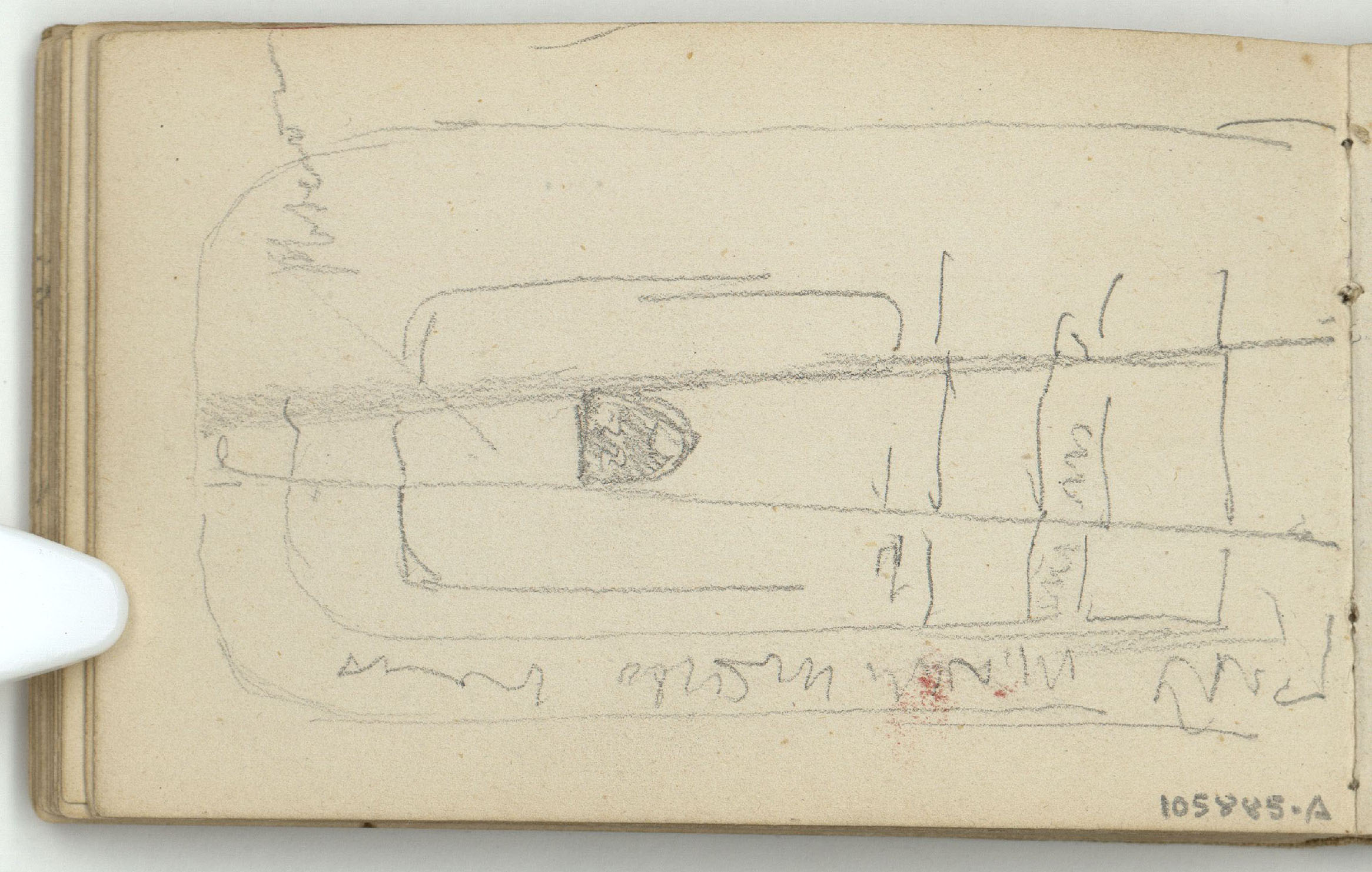 image for: Marià Fortuny - Croquis inconcret - Cap a 1873