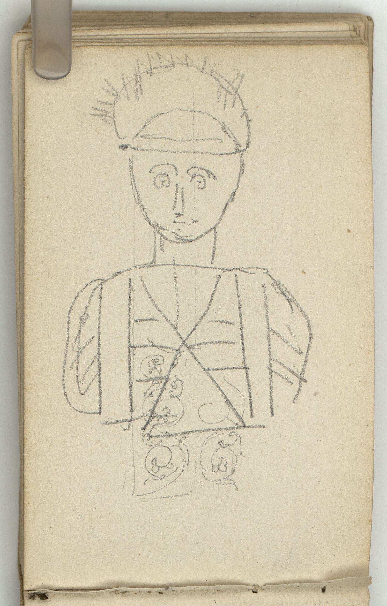 image for: Marià Fortuny - Bust de figura - Cap a 1873