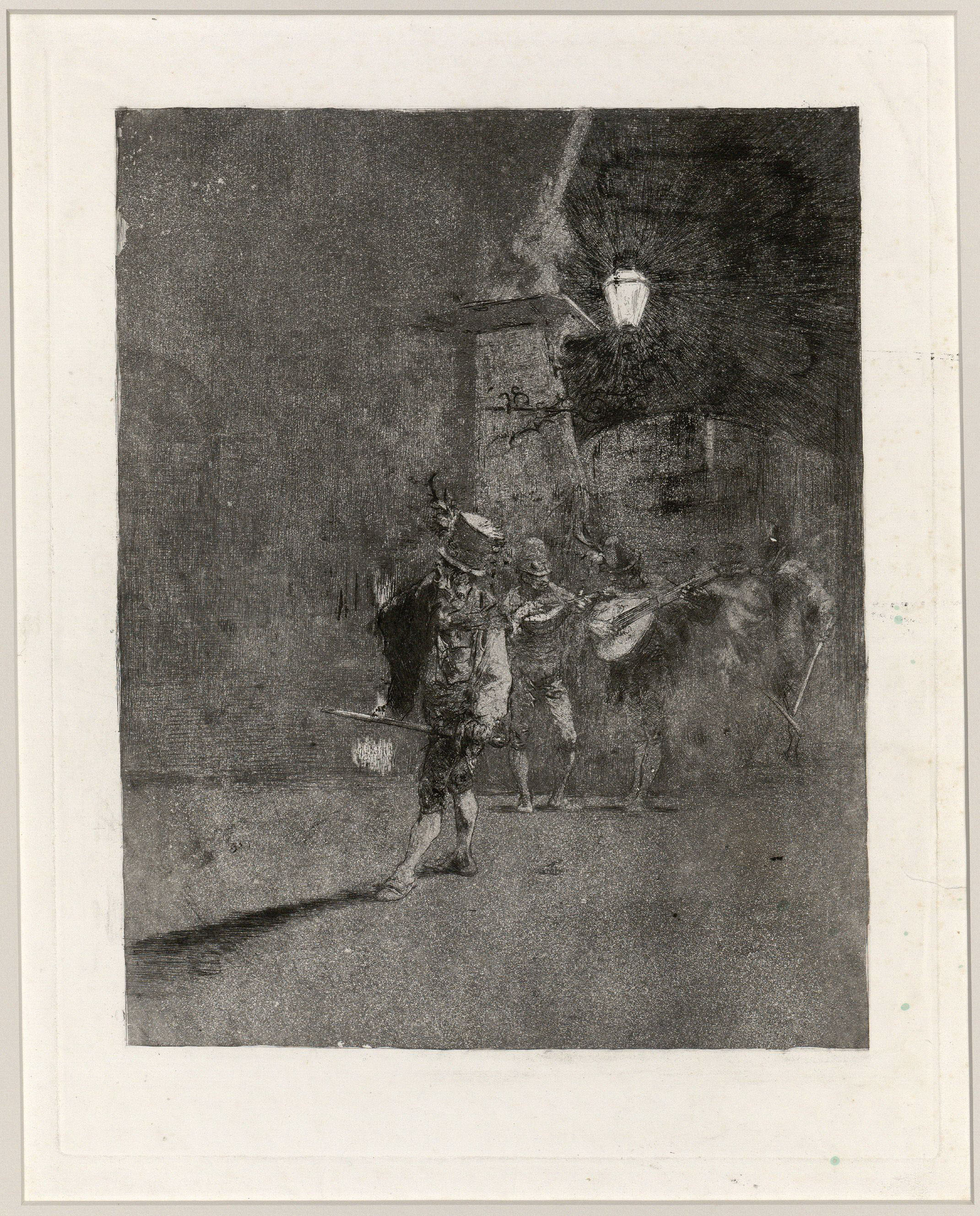 image for: Marià Fortuny - Ronda nocturna - Cap a 1863-1865