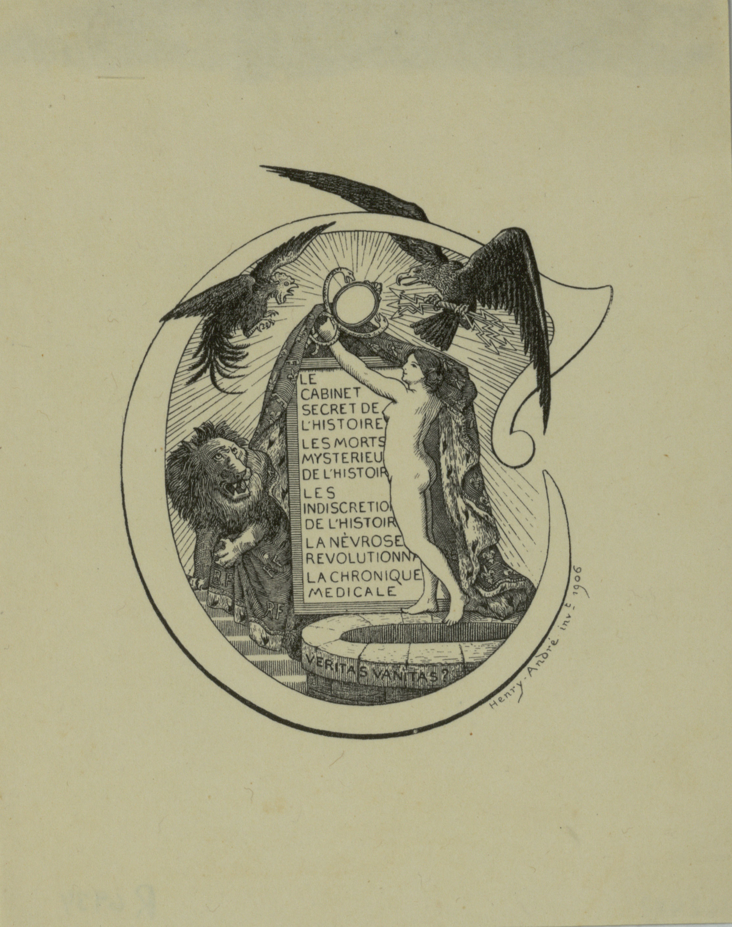 image for: Henry-André - Ex-libris C - 1906