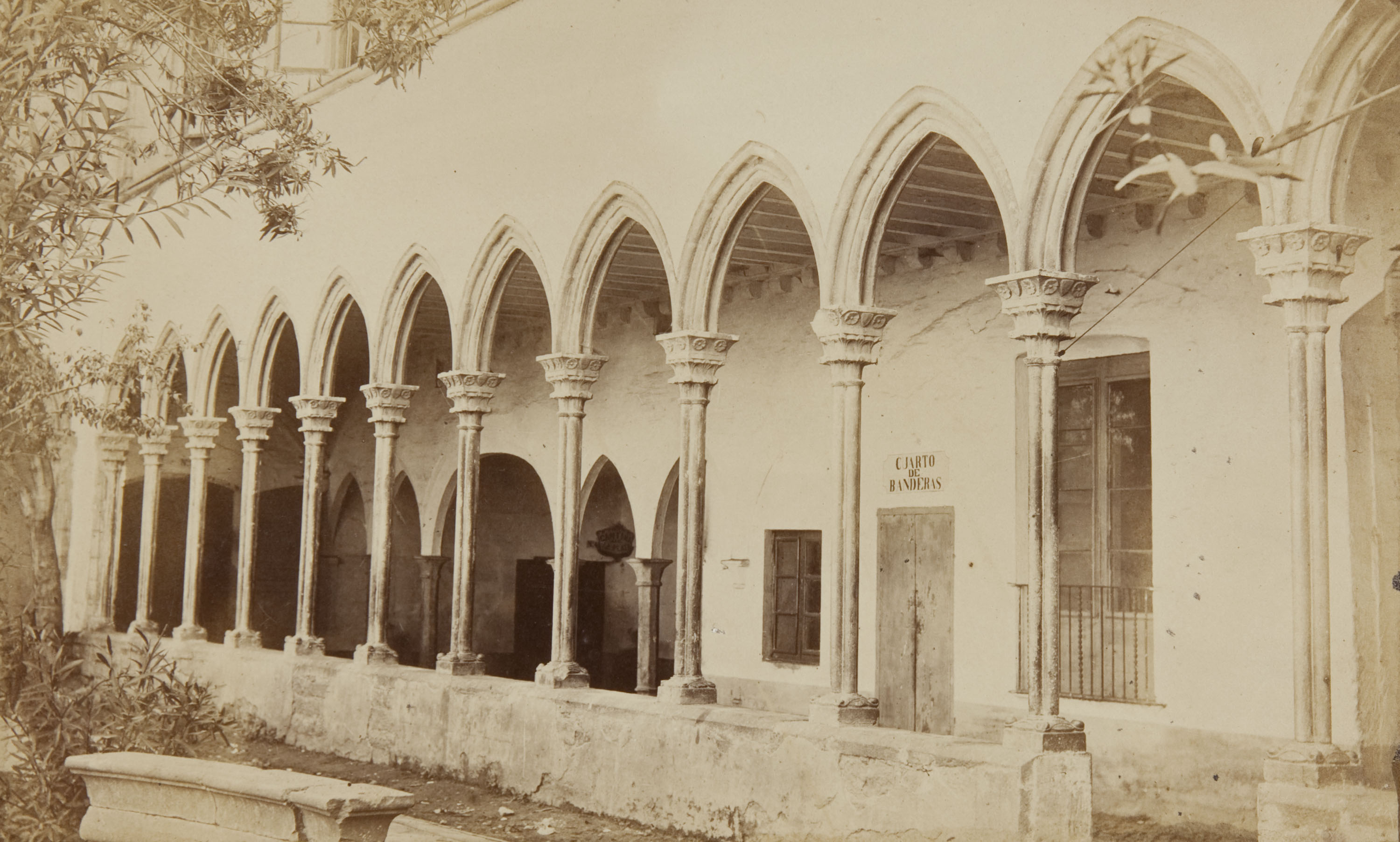 image for: Joan Martí  - Claustros de l&#039;antiga iglesia de Junqueras de Barcelona, ja derrocada, qu&#039;han estat trasladats á la nova iglesia de Junqueras en reconstrucció - 1868
