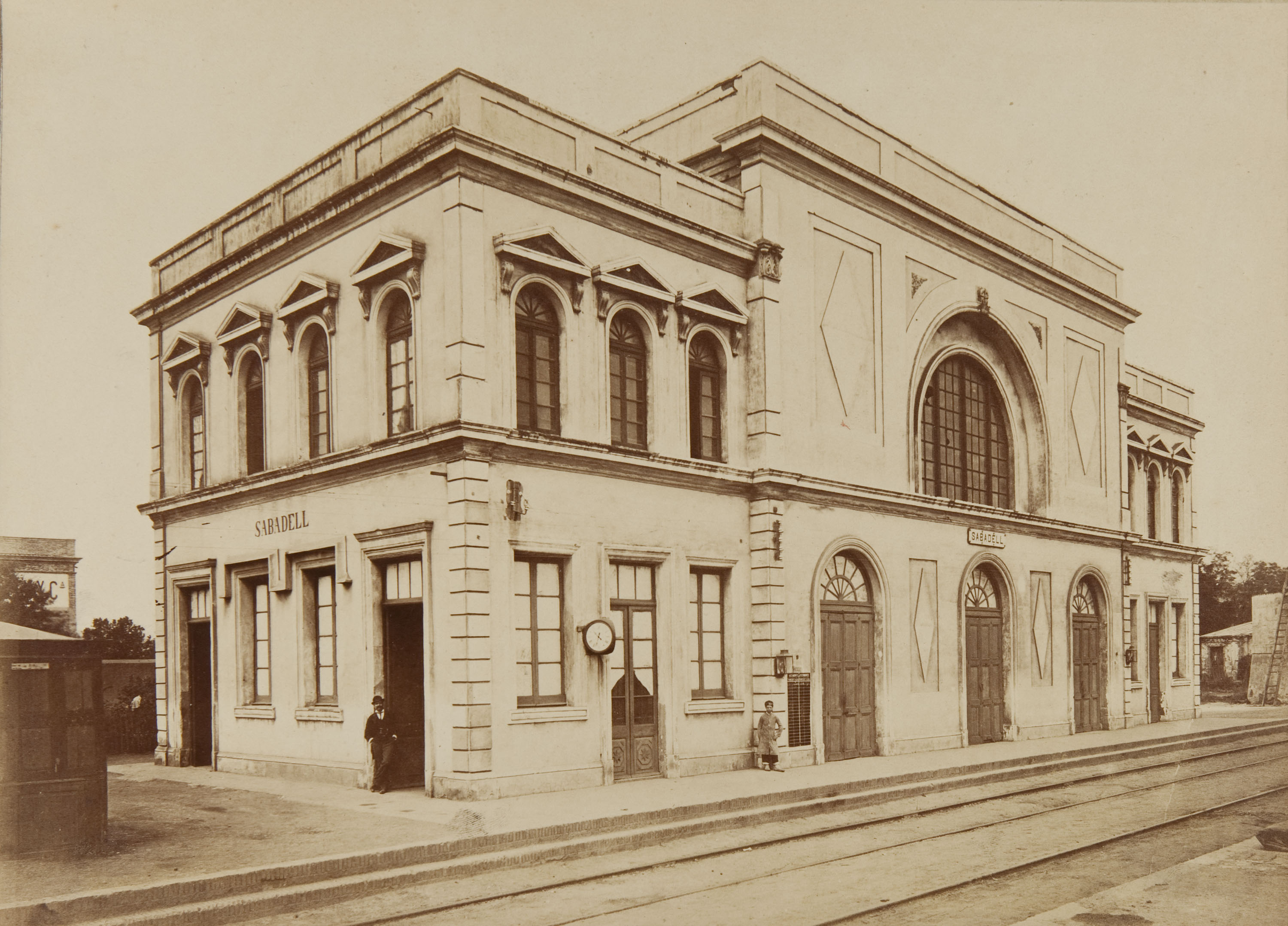 image for: Joan Martí  - Estacion del Ferro-carril [de Sabadell] - No datat