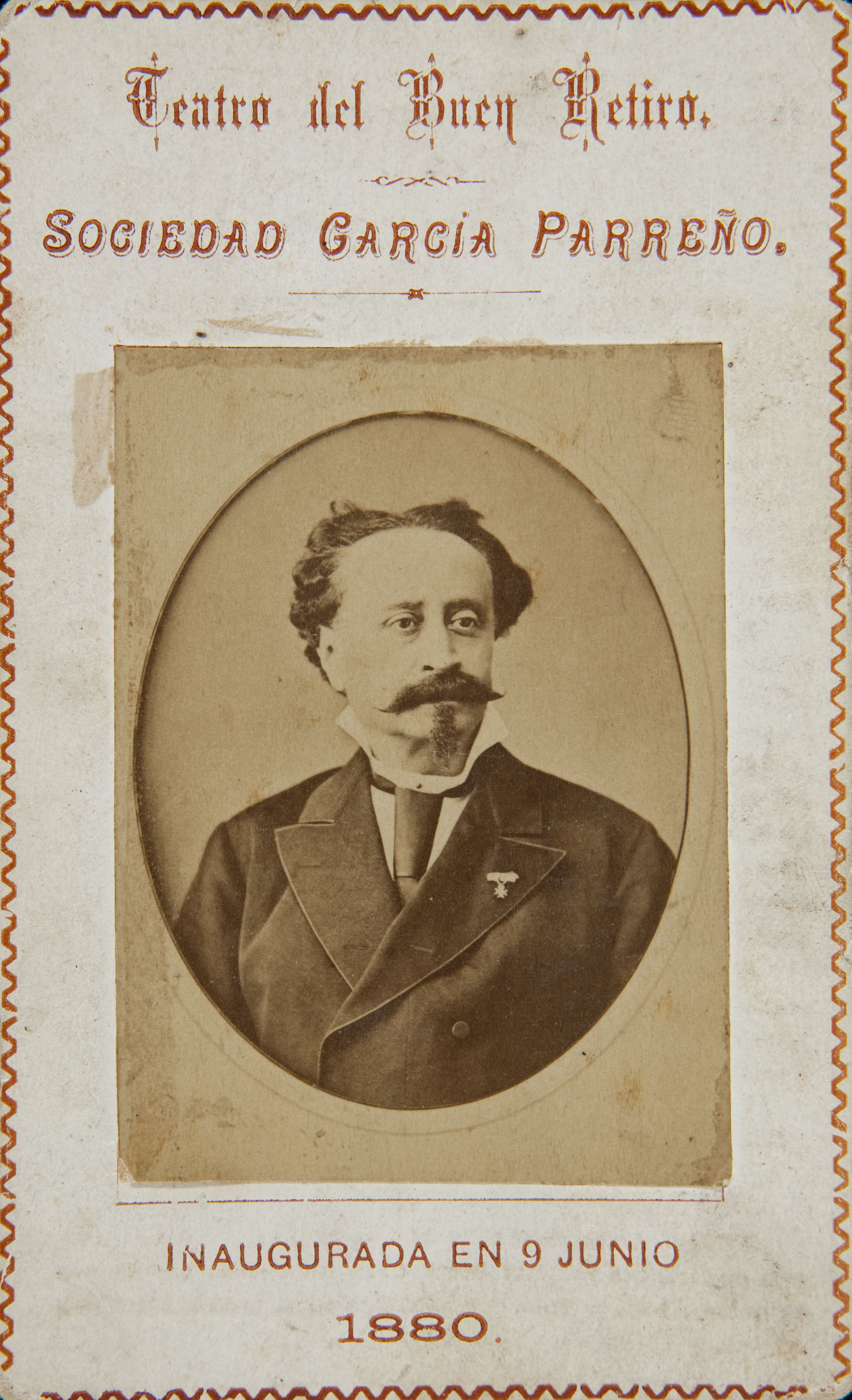 image for: Antoni Esplugas Puig - Teatro del Buen Retiro. Sociedad Garcia Parreño - Anterior a 1880