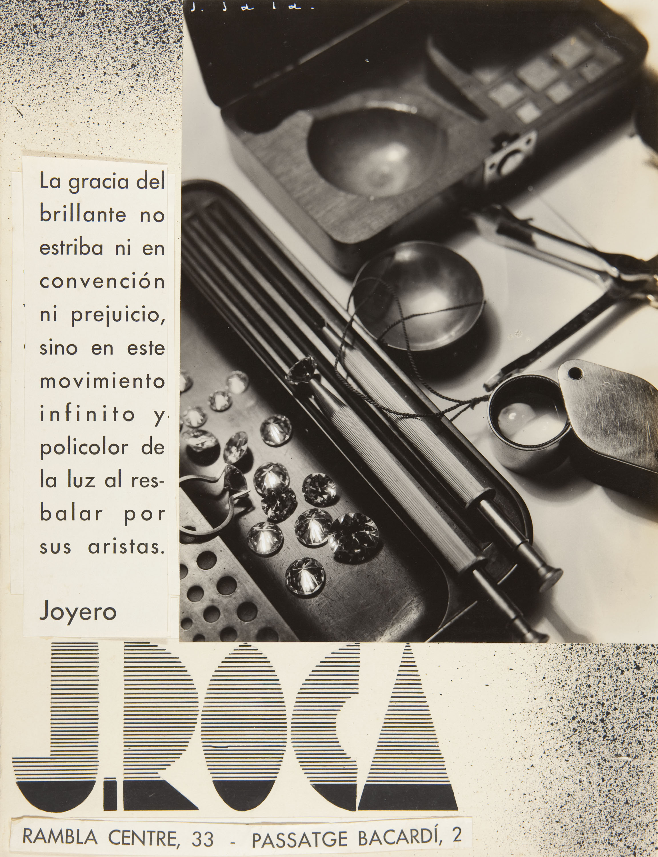 image for: Josep Sala Campàs - Fotografia publicitària per a Joieria Roca - No datat