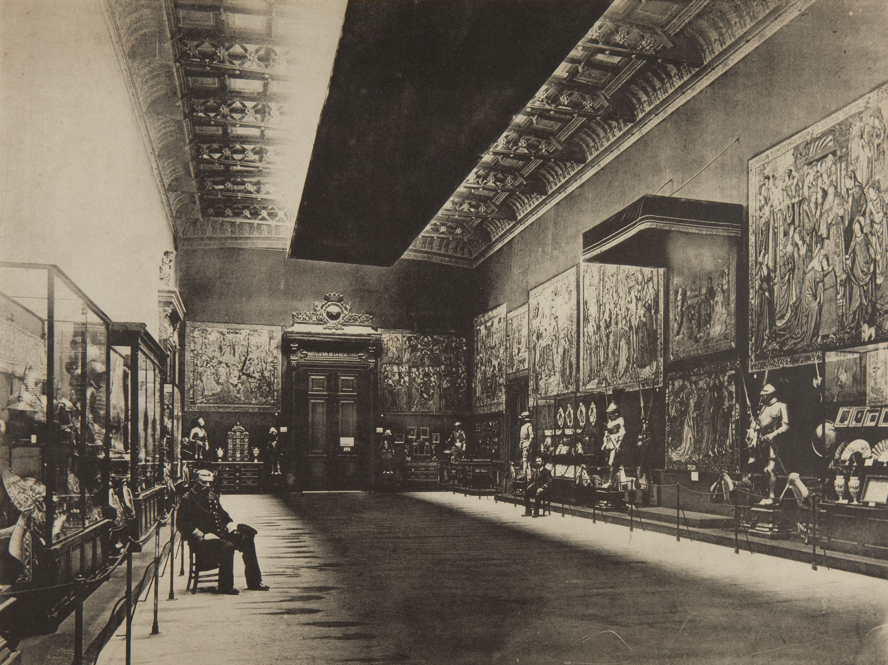 image for: Pau Audouard - Palacio de Bellas Artes: instalacion de la Real Casa - 1888