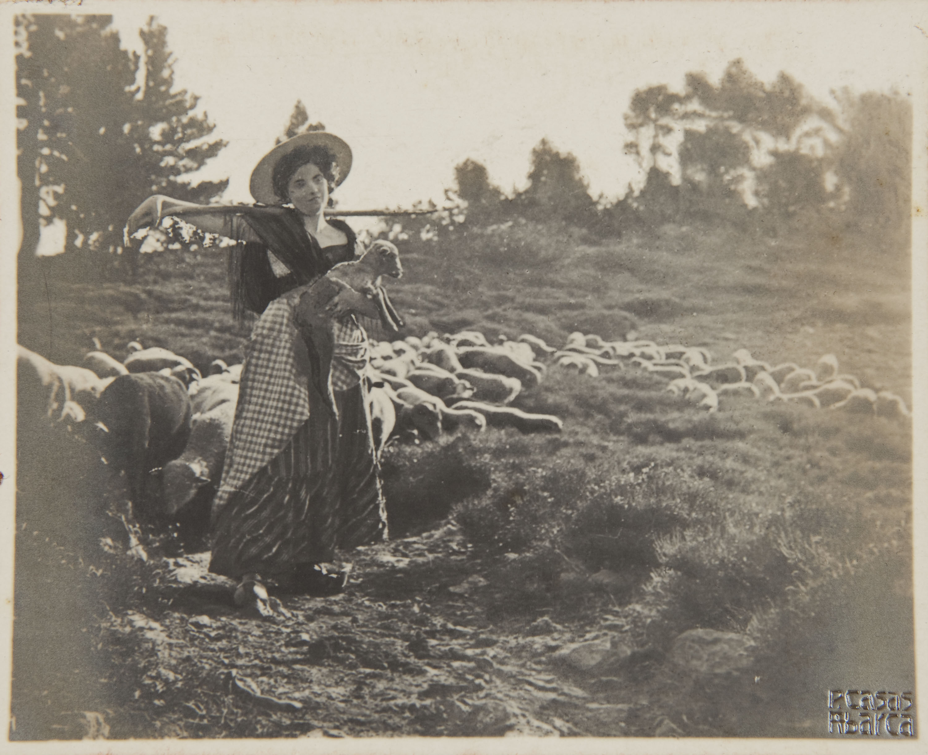 image for: Pere Casas Abarca - Sense títol - Cap a 1900