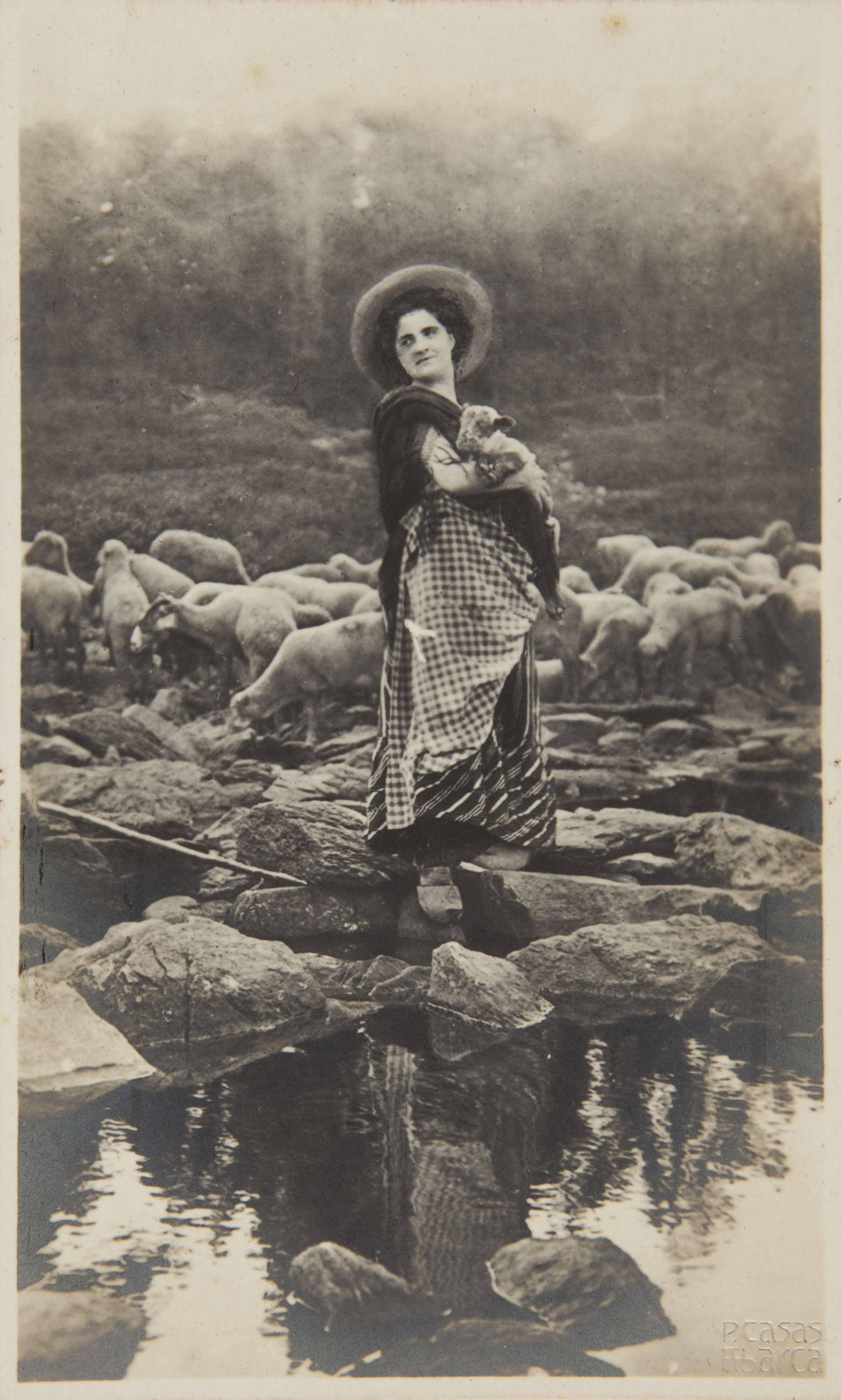 image for: Pere Casas Abarca - Sense títol - Cap a 1900