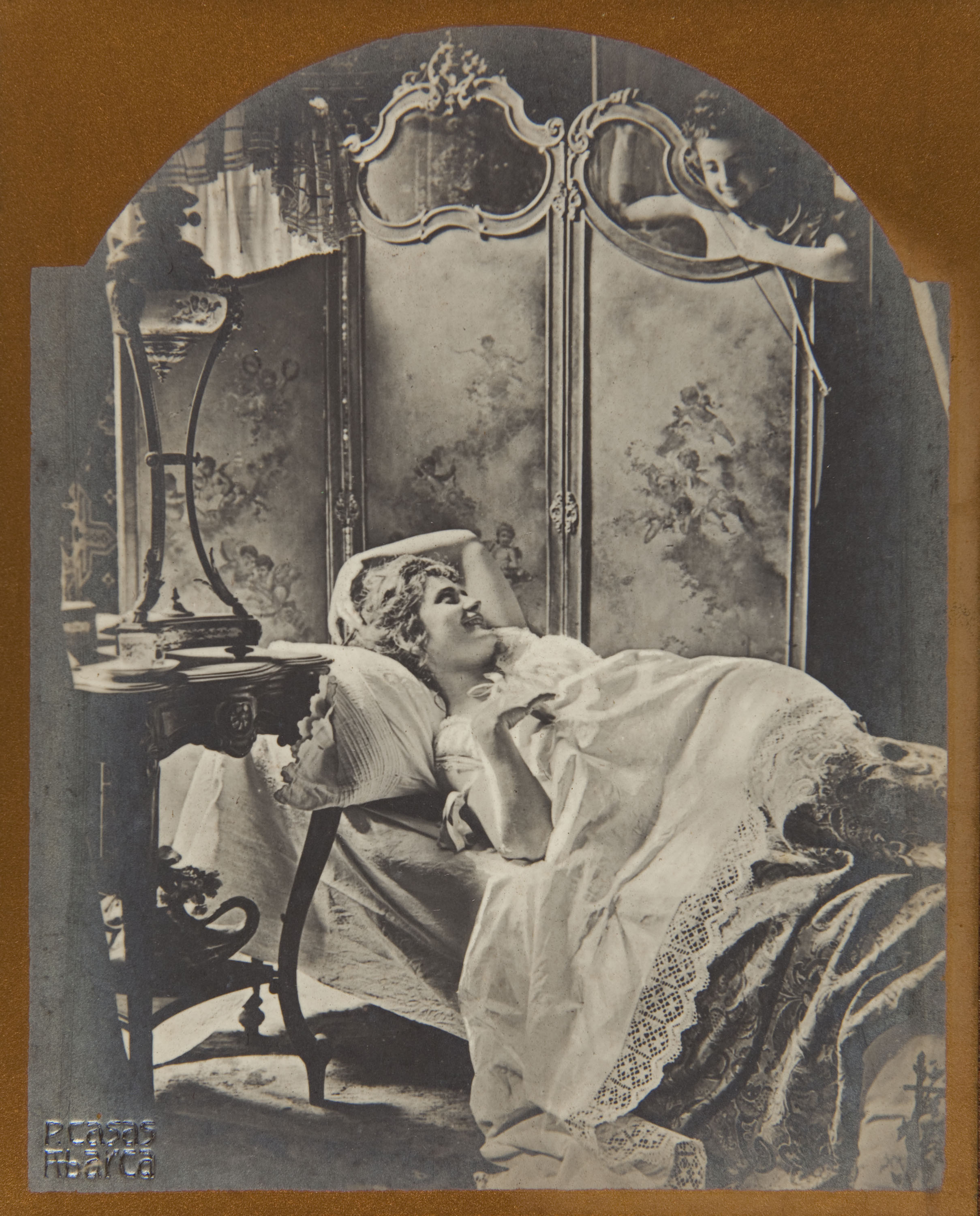 image for: Pere Casas Abarca - Sueño de amor - Cap a 1900