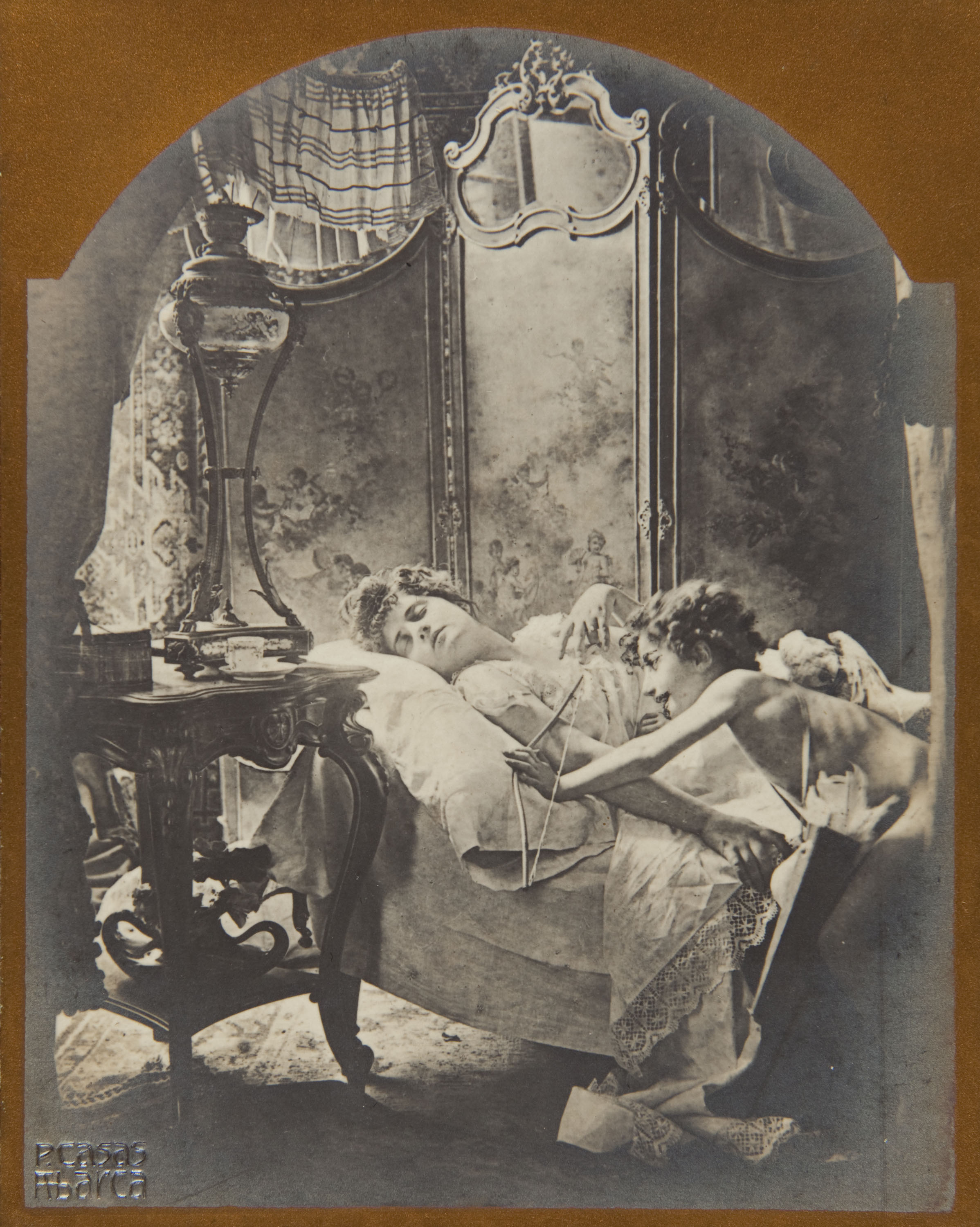 image for: Pere Casas Abarca - Sueño de amor - Cap a 1900