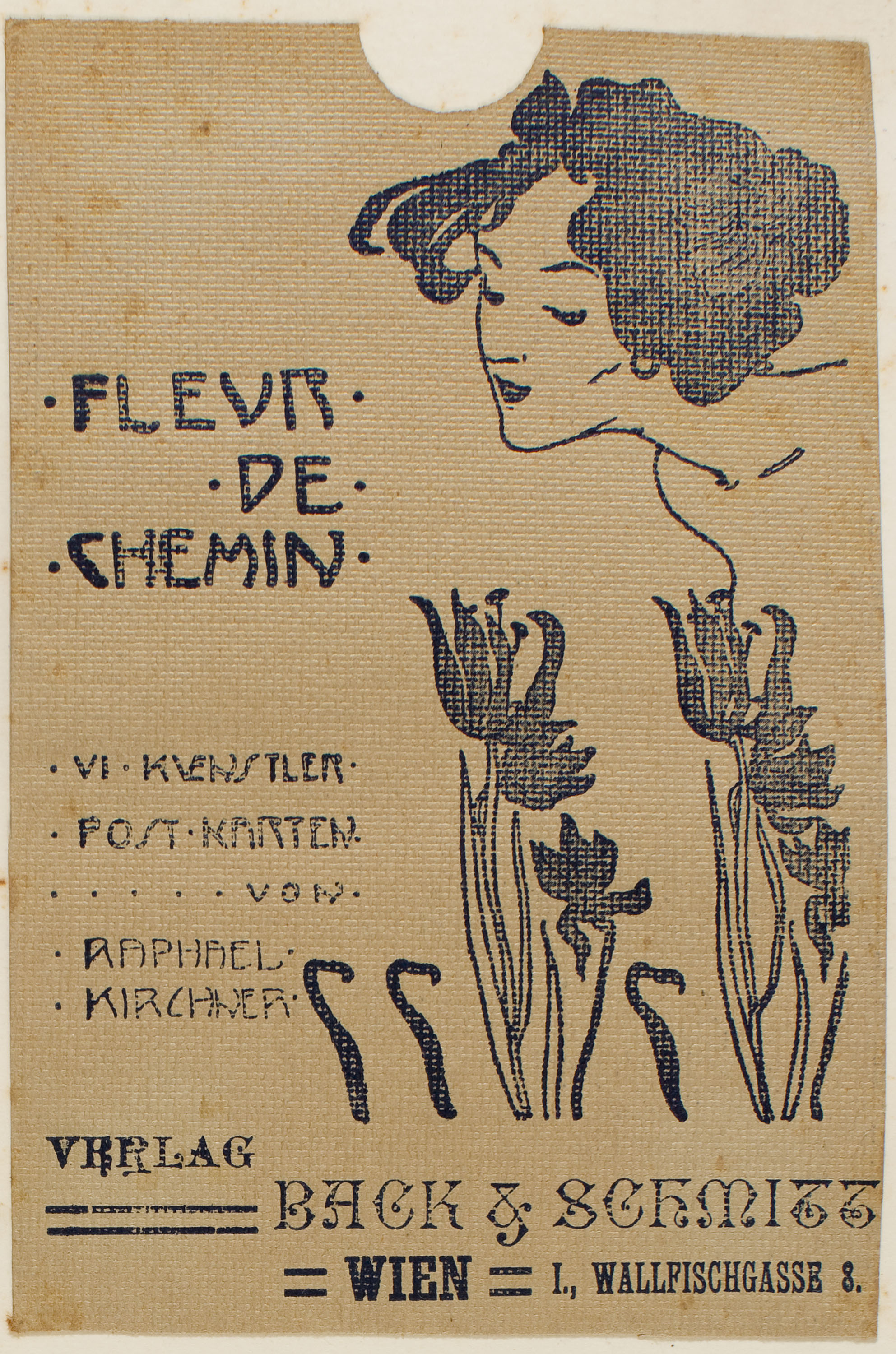image for: Anònim - Fleur de chemin - Cap a 1899