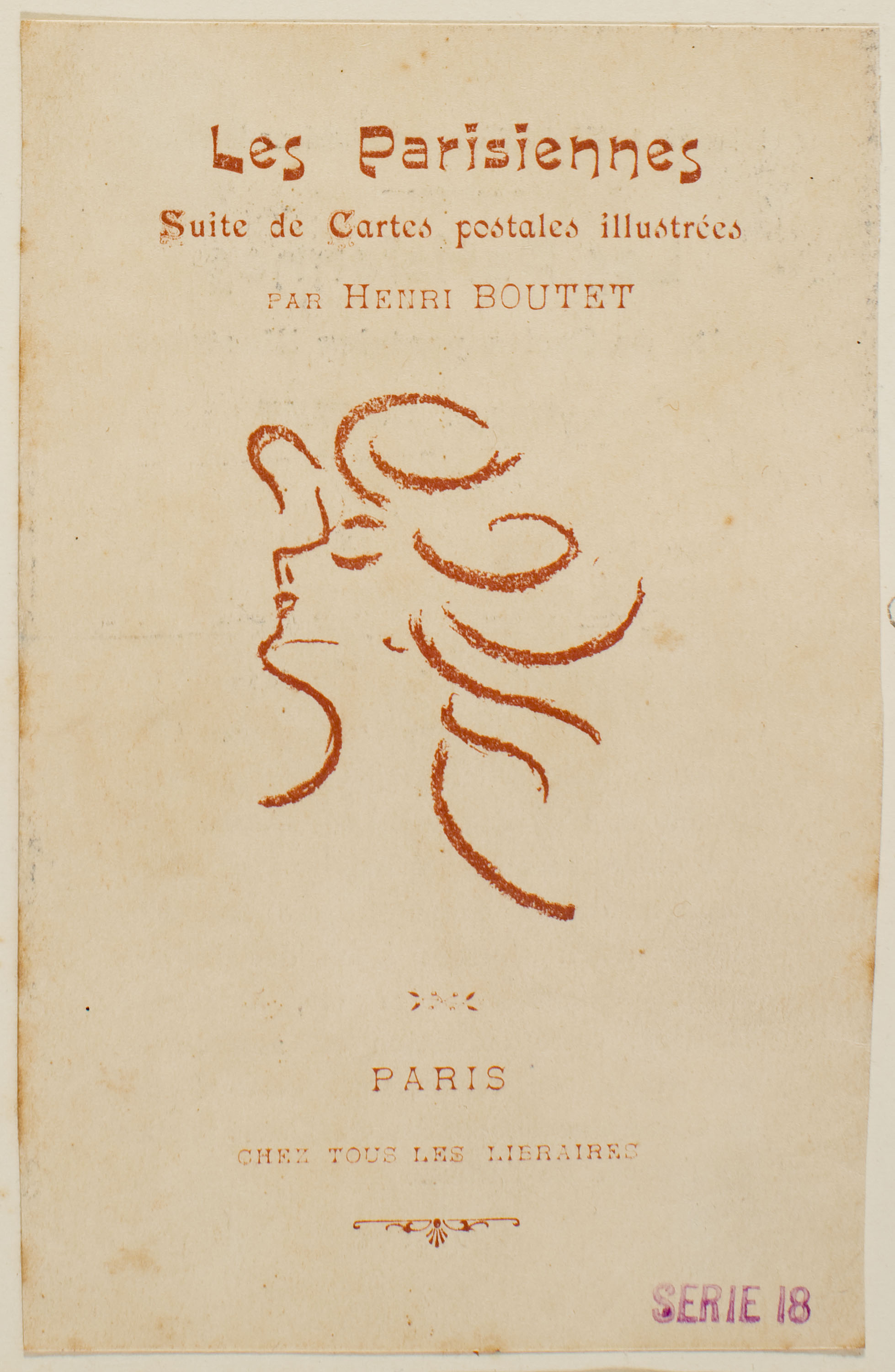 image for: Henri Boutet - Les parisiennes - Cap a 1890