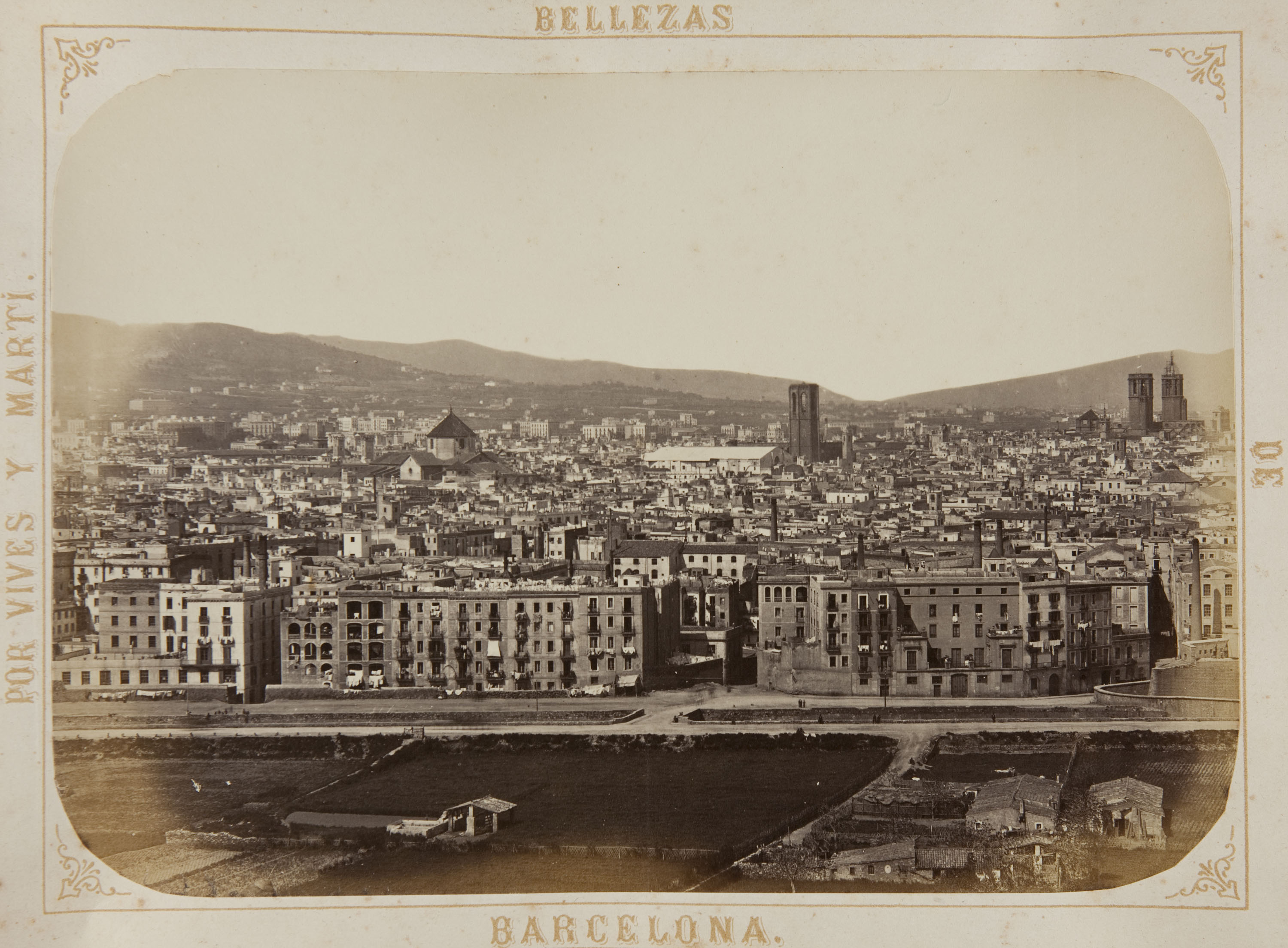 image for: Joan Martí  - Vista de Barcelona - 1874