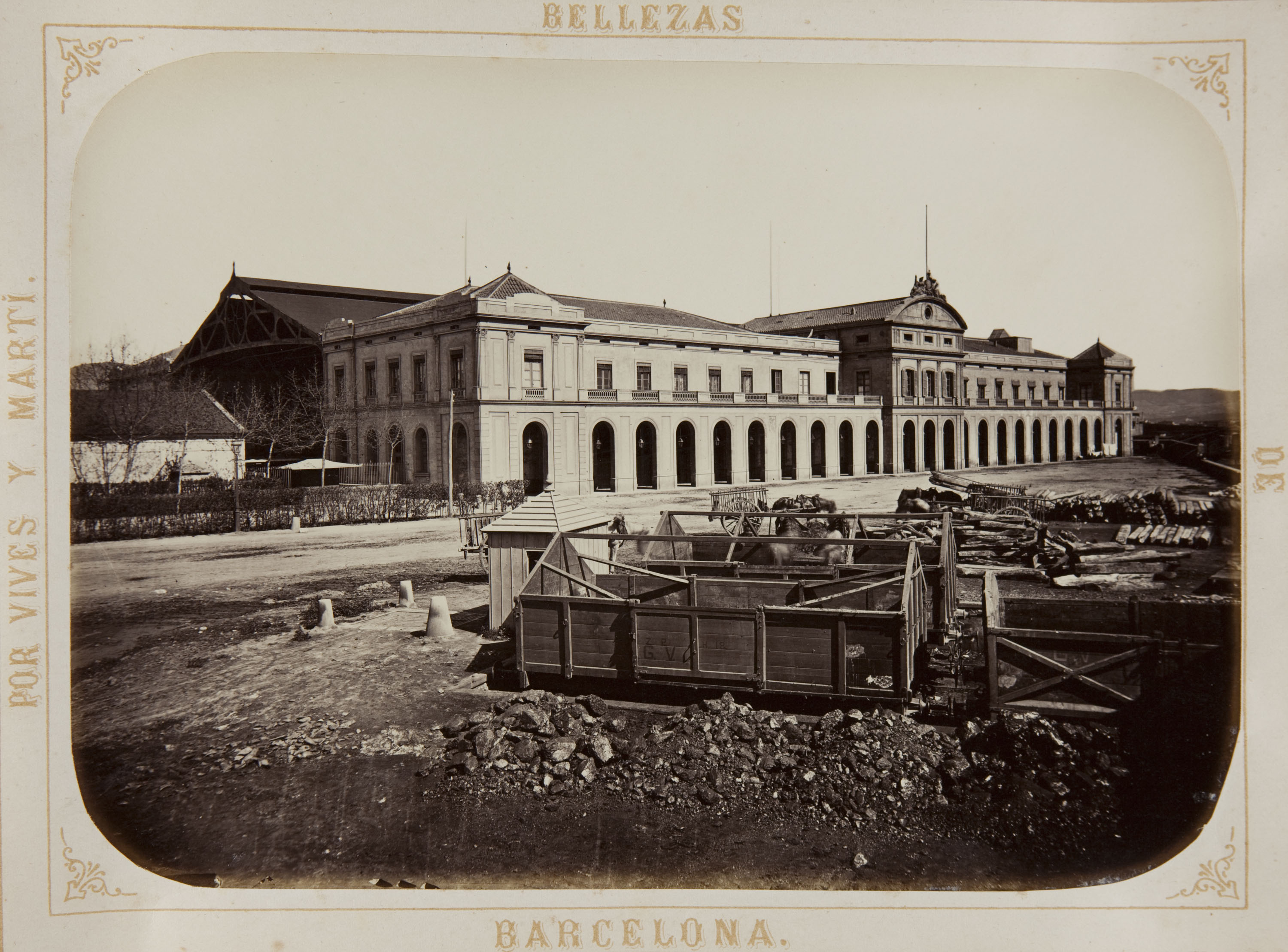 image for: Joan Martí  - Estacion de Zaragoza - 1874
