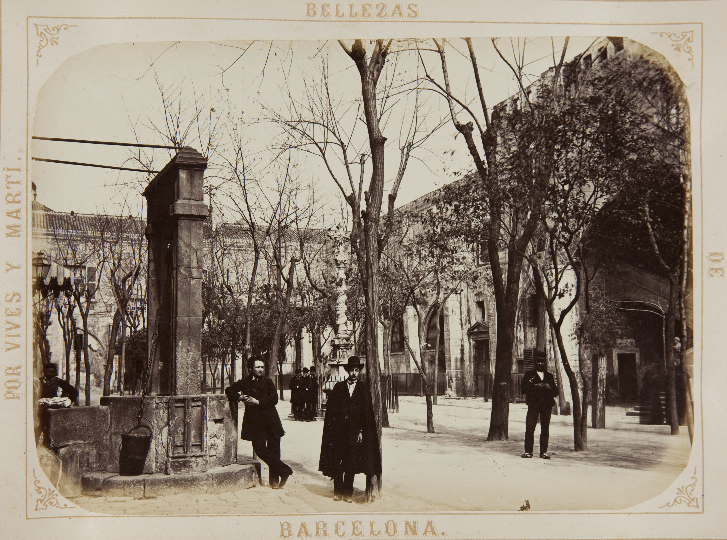 image for: Joan Martí  - Patio del Hospital - 1874