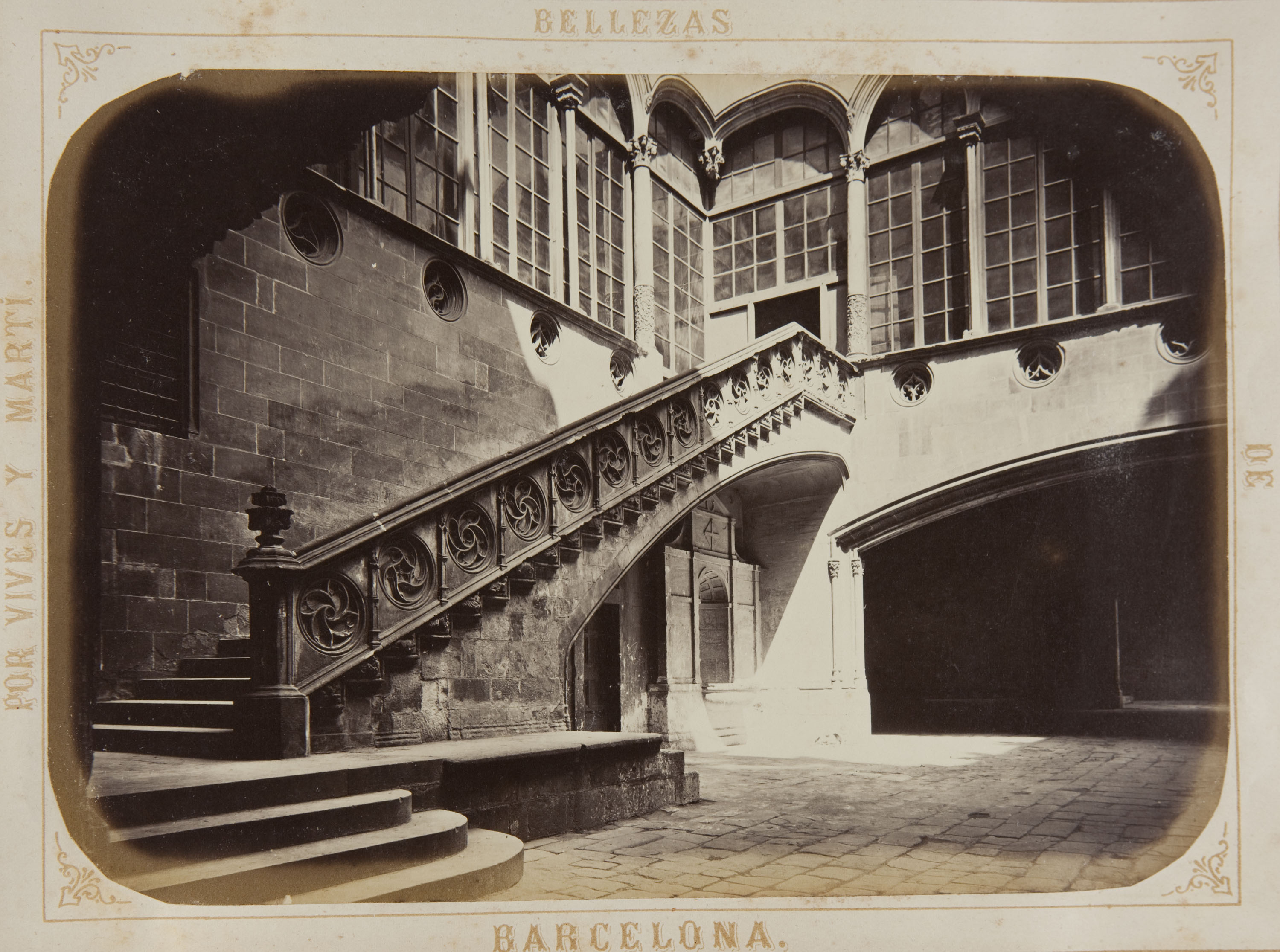 image for: Joan Martí  - Escalera de la Audiencia - 1874